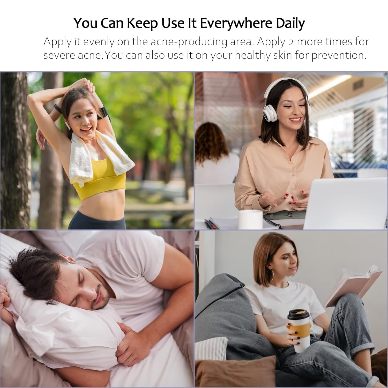 Butt Acne Clearing Treatment, Maximum Strength Body Cream for Back, Buttocks, Thigh & Chest Acne Removal, Skin Clearing Lotion for Men & Women, Foaming Cleanser for Bacne & Cystic Acne - Image 7