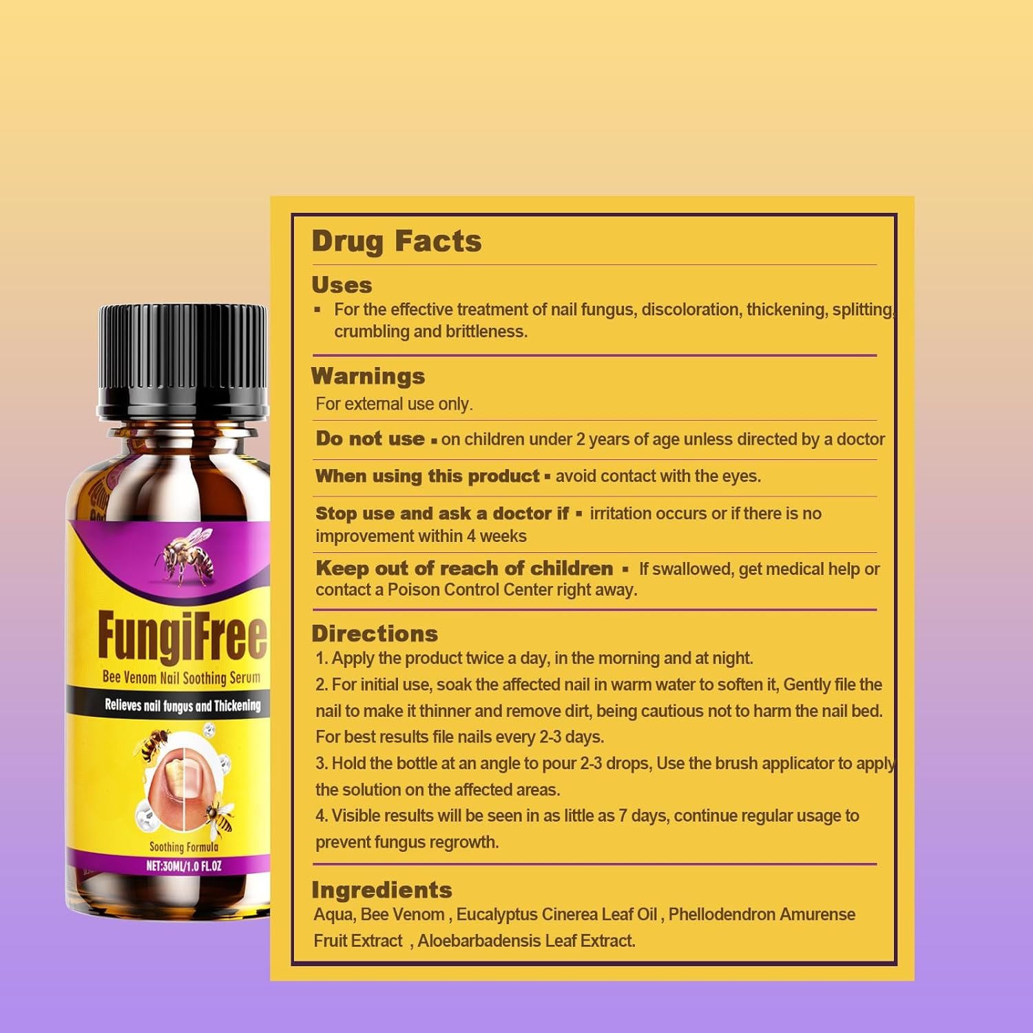 Toenail Fungus Treatment Extra Strength, Toe Nail Fungus Treatment with Naturally & Safely, Nail Fungus Treatments for Toenail Extra Strength for Thick, Broken, Discolored & Damaged Nail - Image 9