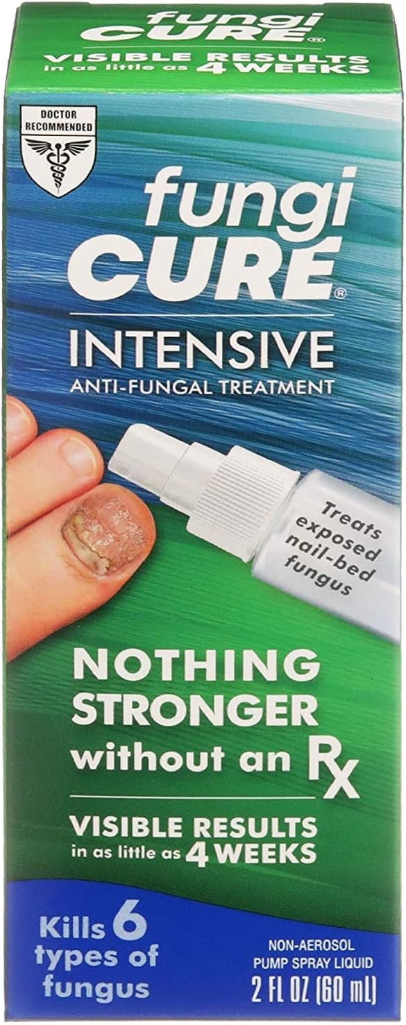 FUNGICURE Intensive Anti-Fungal Treatment Easy Pump Spray 2 oz (Pack of 3) - Image 2