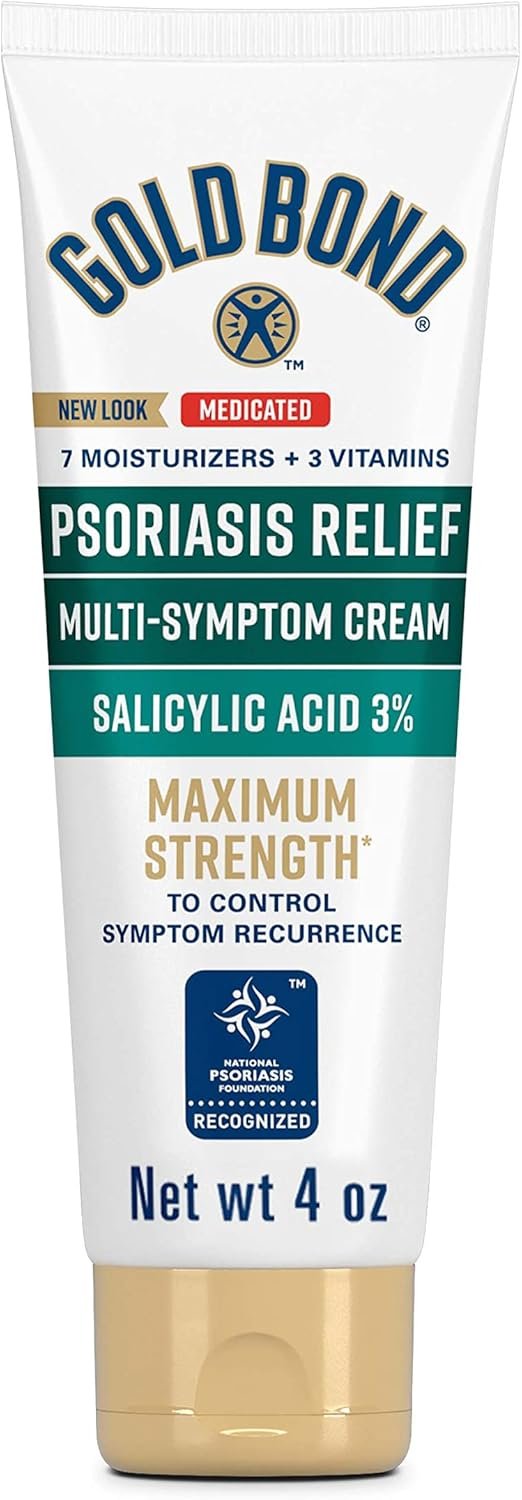 Gold Bond Multi-Symptom Psoriasis Relief Cream, 4 oz., for Itchy, Irritated & Scaling Skin - Image 2