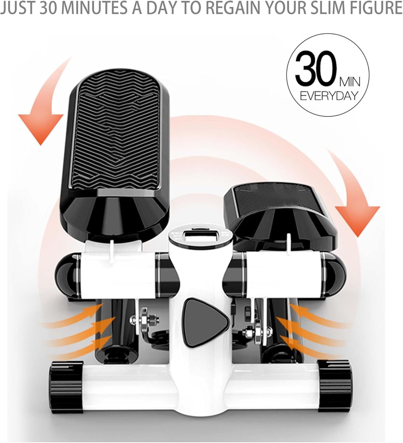 Steppers for Exercise at Home,Stair Stepper,Mini Steppers for Exercise at Home with Resistance Band,Stair Stepper for Home,Exercise Home Workout Equipment for Full Body Workout - Image 5