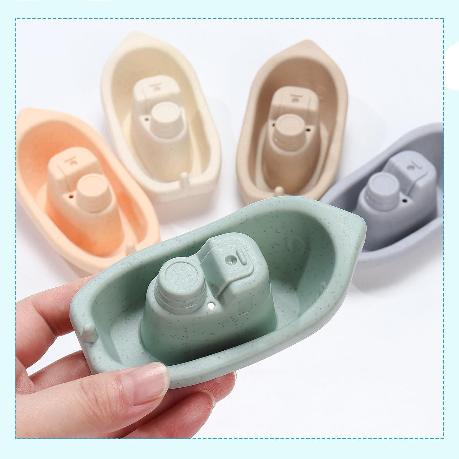 Bunny Toys,5 Pcs Rabbit Toys Stacking Cups for Rabbits,Multi-color Reusable Rabbit Enrichment Toys, Safety Plastic Inlay Toys for Bunny, Rabbits, Hamster and other Small Animals Hiding Food and Playi - Image 4