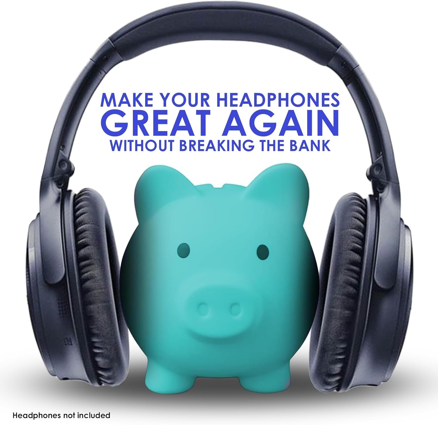AHG QC35 Replacement Ear Pads / QC35 ii Ear Pads Cushion Blue Compatible with Bose QuietComfort 35 (QC35) / Bose QuietComfort 35 ii (QC35 ii) Headphones (Midnight Blue). Great Comfort + Durability - Image 3