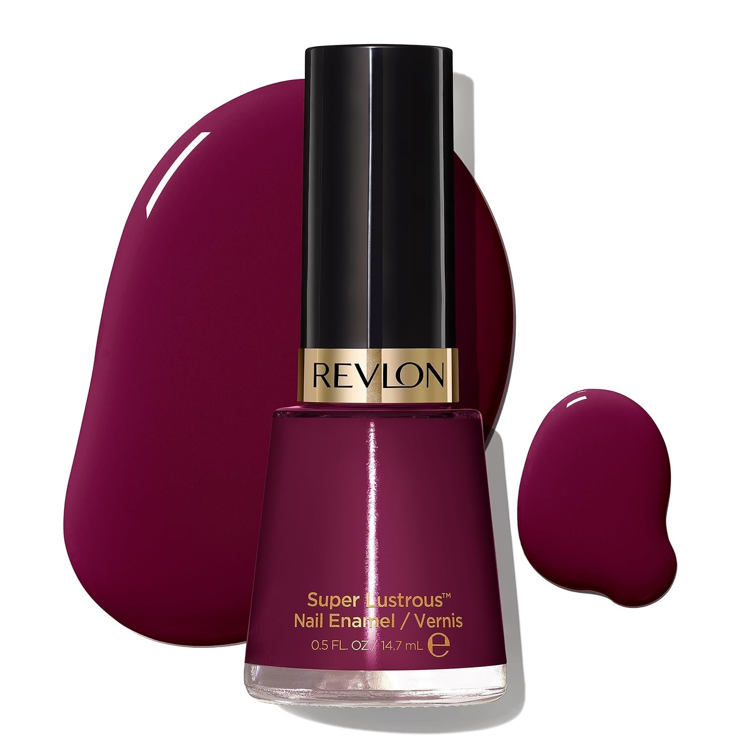 Revlon Nail Polish, Super Lustrous Nail Enamel Polish, Chip Resistant & Longwear Formula, High Shine Finish, 570 Vixen, 0.5 fl oz. - Image 2