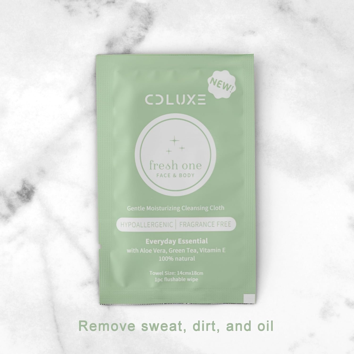 Fresh One (Body, Face, or Toliet) - Personal Cleansing | All Natural & Flushable, Sensitive Skin, Deodorizing, Hand Wipes, Moisturizing, Individually Wrapped on-the-go Singles - Image 9