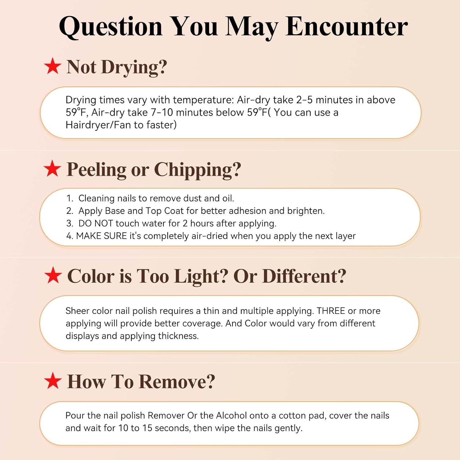 Quick Dry Nail Polish Air Fast Drying, Sheer Nude Regular Color Nail Polish Holographic High Coverage Nail Lacquer Water Based Natural Nail Art No Required UV LED, 12ML - Image 8