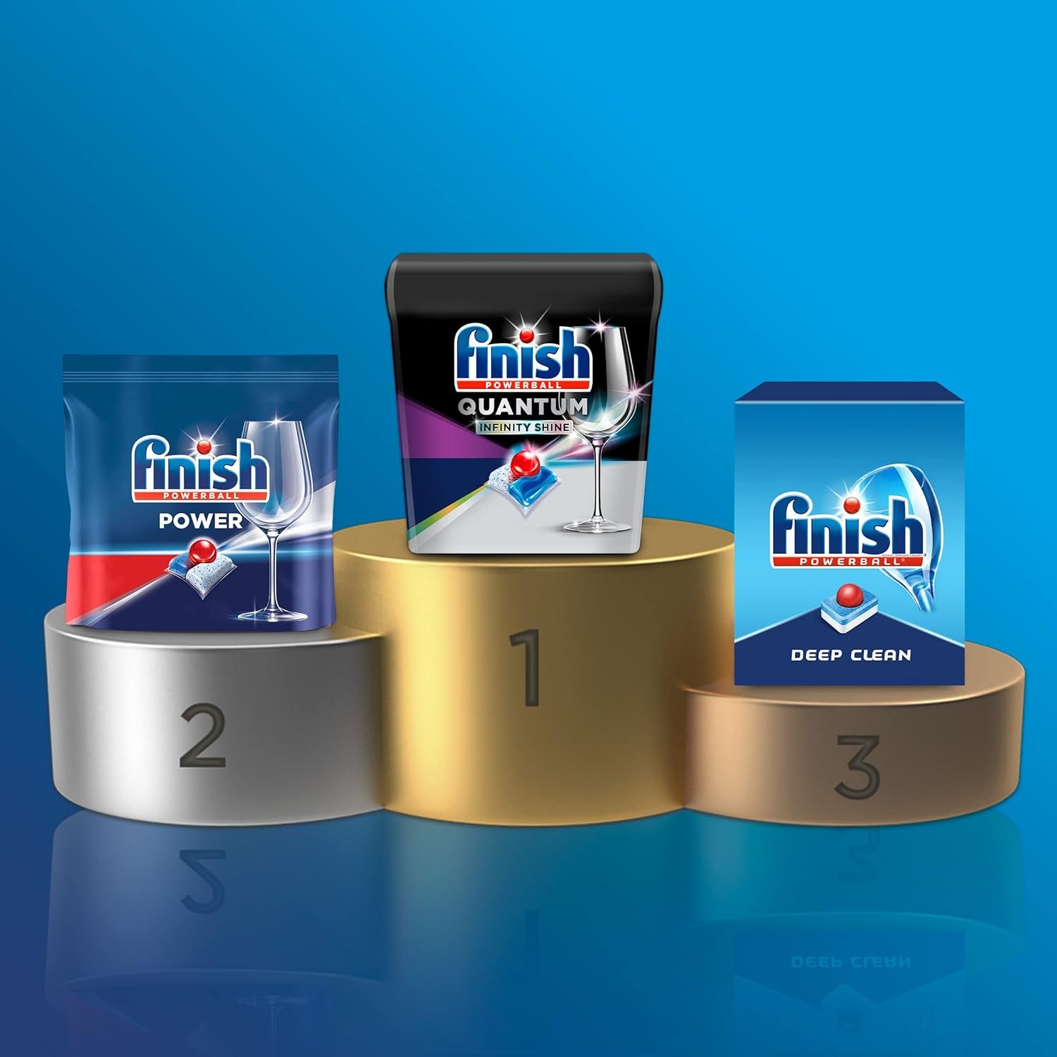 Finish - All in 1 - Dishwasher Detergent - Powerball - Dishwashing Tablets - Dish Tabs - Fresh Scent, 94 Count (Pack of 1) - Packaging May Vary - Image 6