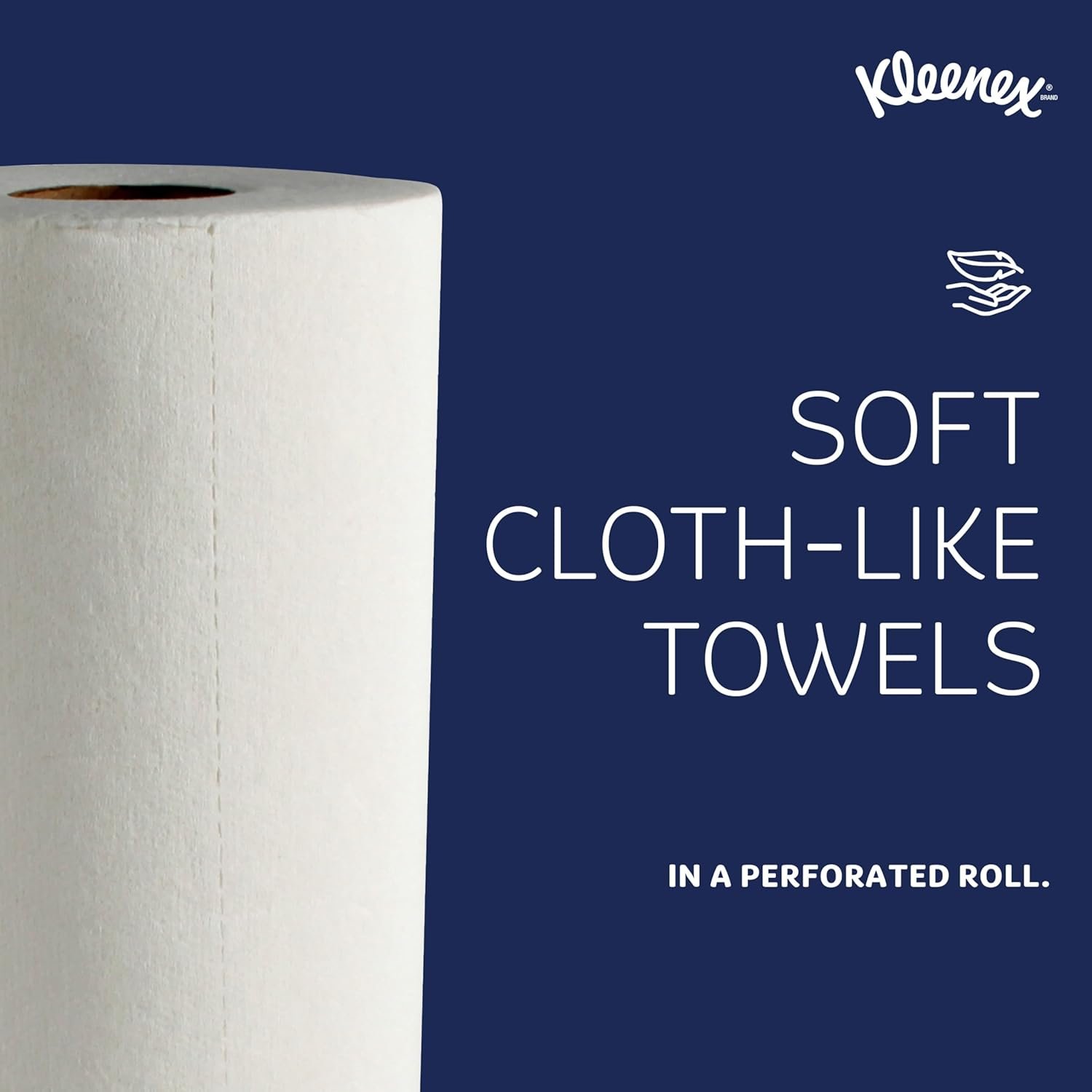 Kleenex® Premier Kitchen Paper Towels (13964), Cloth-Like Softness, White, (24 Rolls/Case, 70 Sheets/Roll, 1,680 Sheets/Case) - Image 7
