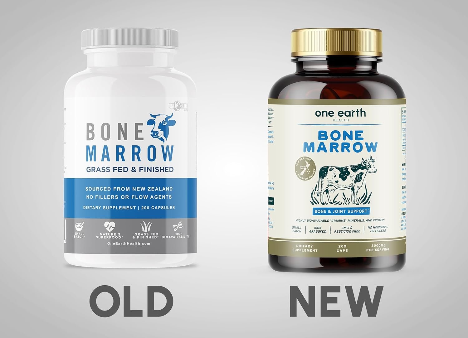 Grass Fed Beef Bone Marrow Supplement – (200 Count) Bone, Cartilage and Marrow. New Zealand Sourced. Better Than Bone Broth. Watch Product Video for Details - Image 3