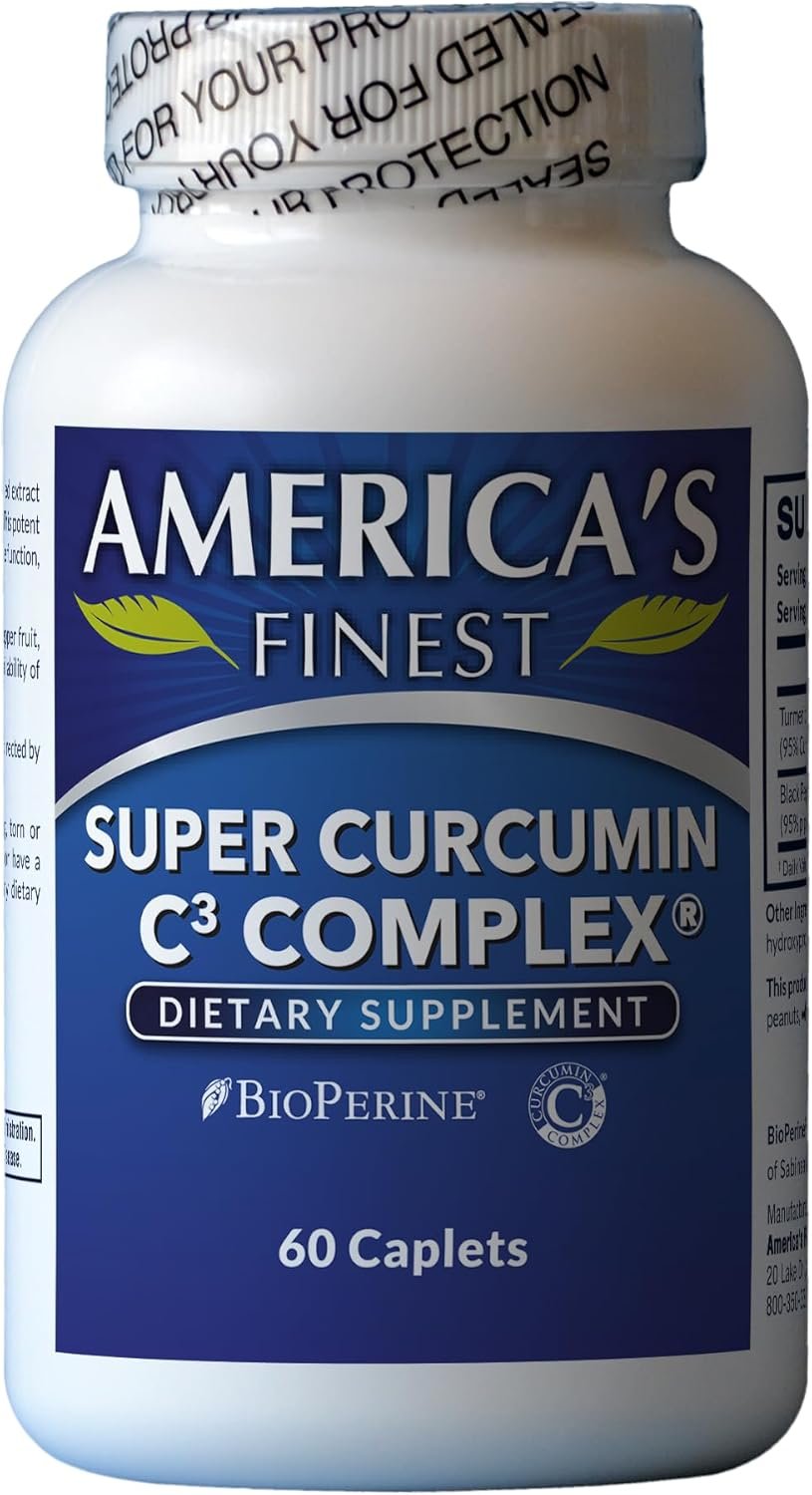 AFI Super Curcumin C3 Complex, 1000mg, Turmeric 95% no oxalates, Black Pepper Extract, Max Absorption for Joint Health, Vegetarian, Gluten-Free, Non-GMO - Image 2