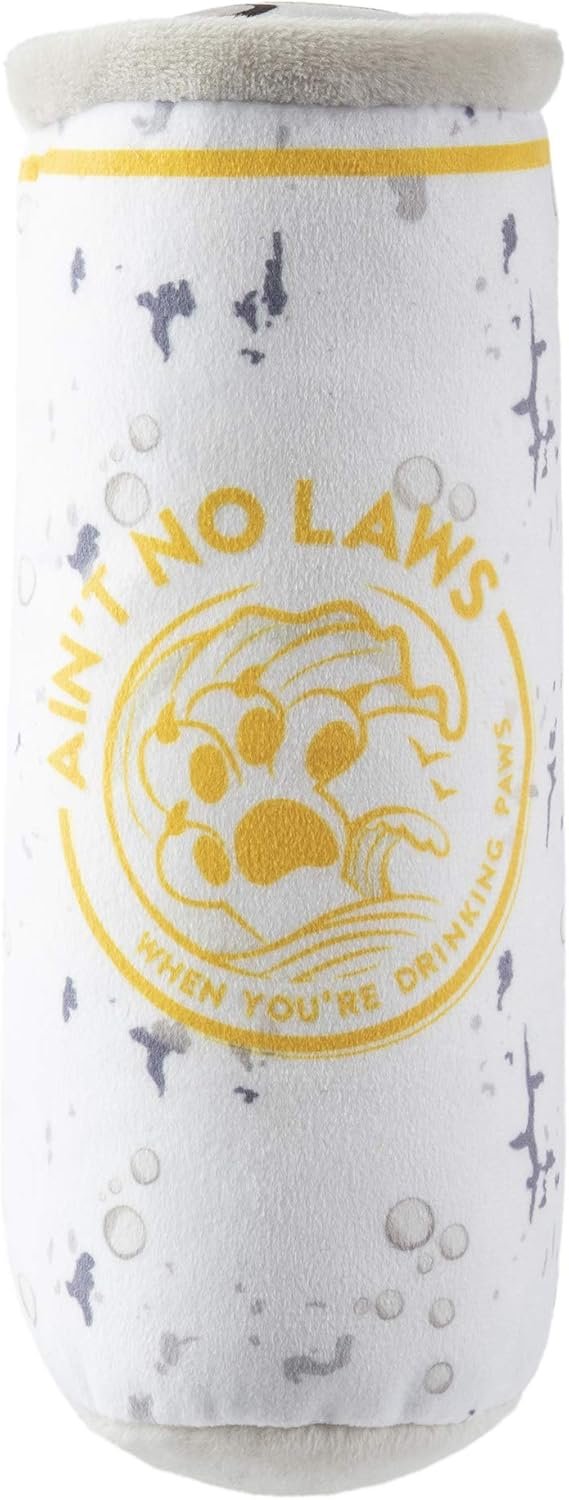 Haute Diggity Dog White Paw Muttlenial Mango, Plush Designer Dog Toys with Interactive Squeaker, Stimulating Pet Enrichment, Machine-Washable & Safe Materials for All Breeds, One Size - Image 3