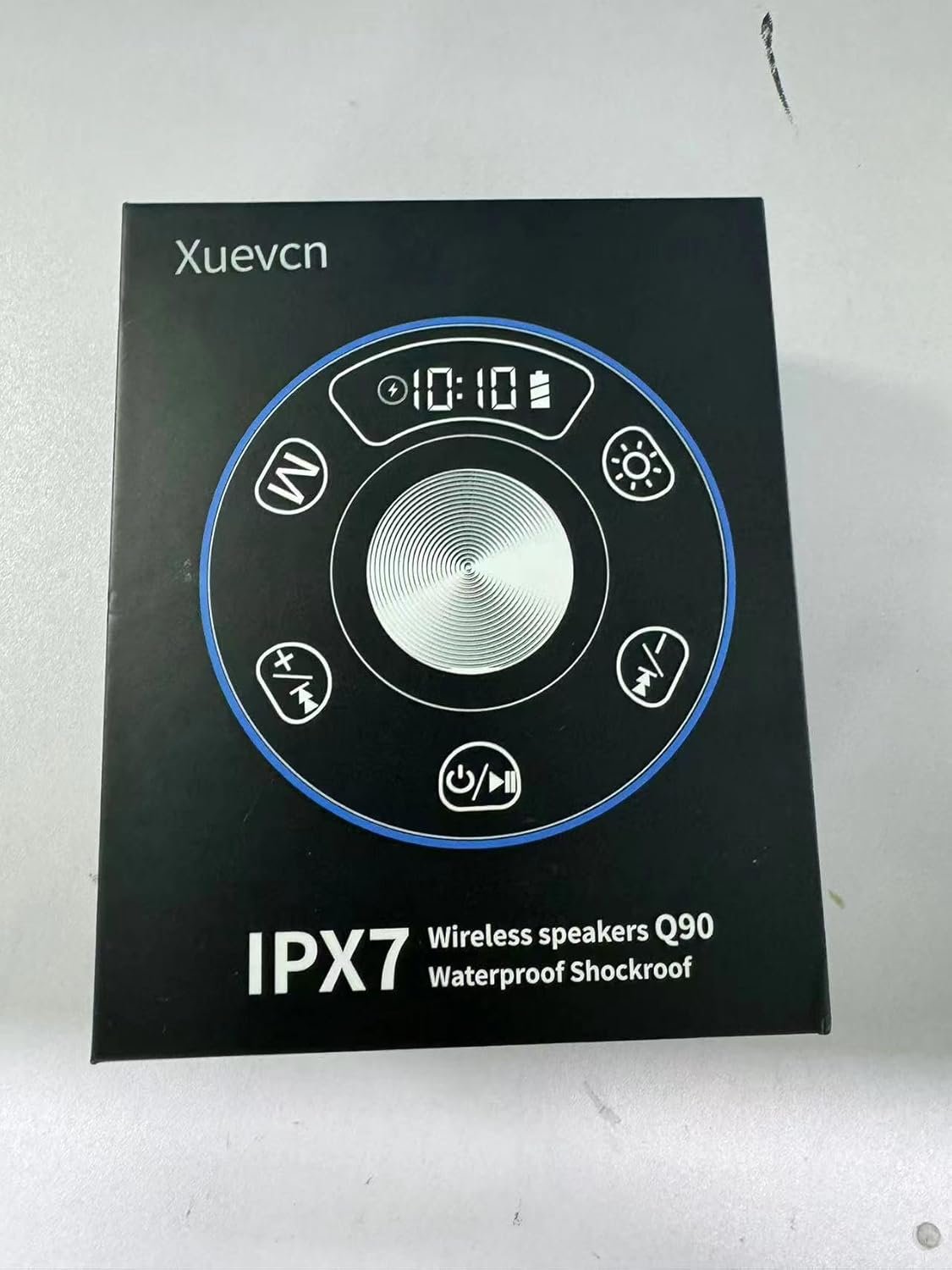 Bluetooth Shower Speaker, Portable Bluetooth 5.3 Speakers Wireless with Time Display, IP7 Waterproof Speaker with RGB Lights, Stereo Bass, Suction Cup, Mini Speaker for Bathroom Party Outdoor, Green - Image 9