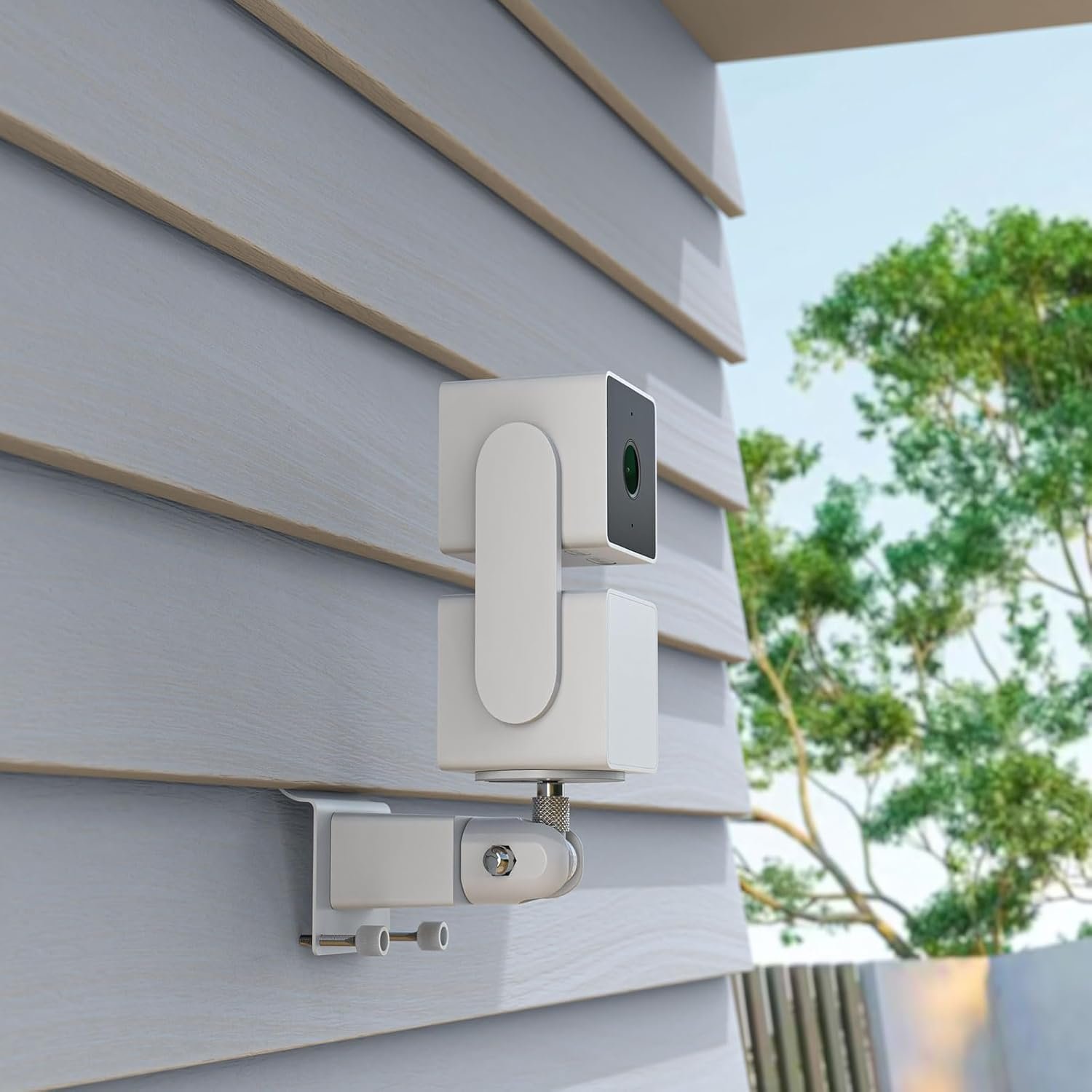 Vinyl Siding Mount Compatible with Wyze Cam Pan V3 Camera (White) - Image 8