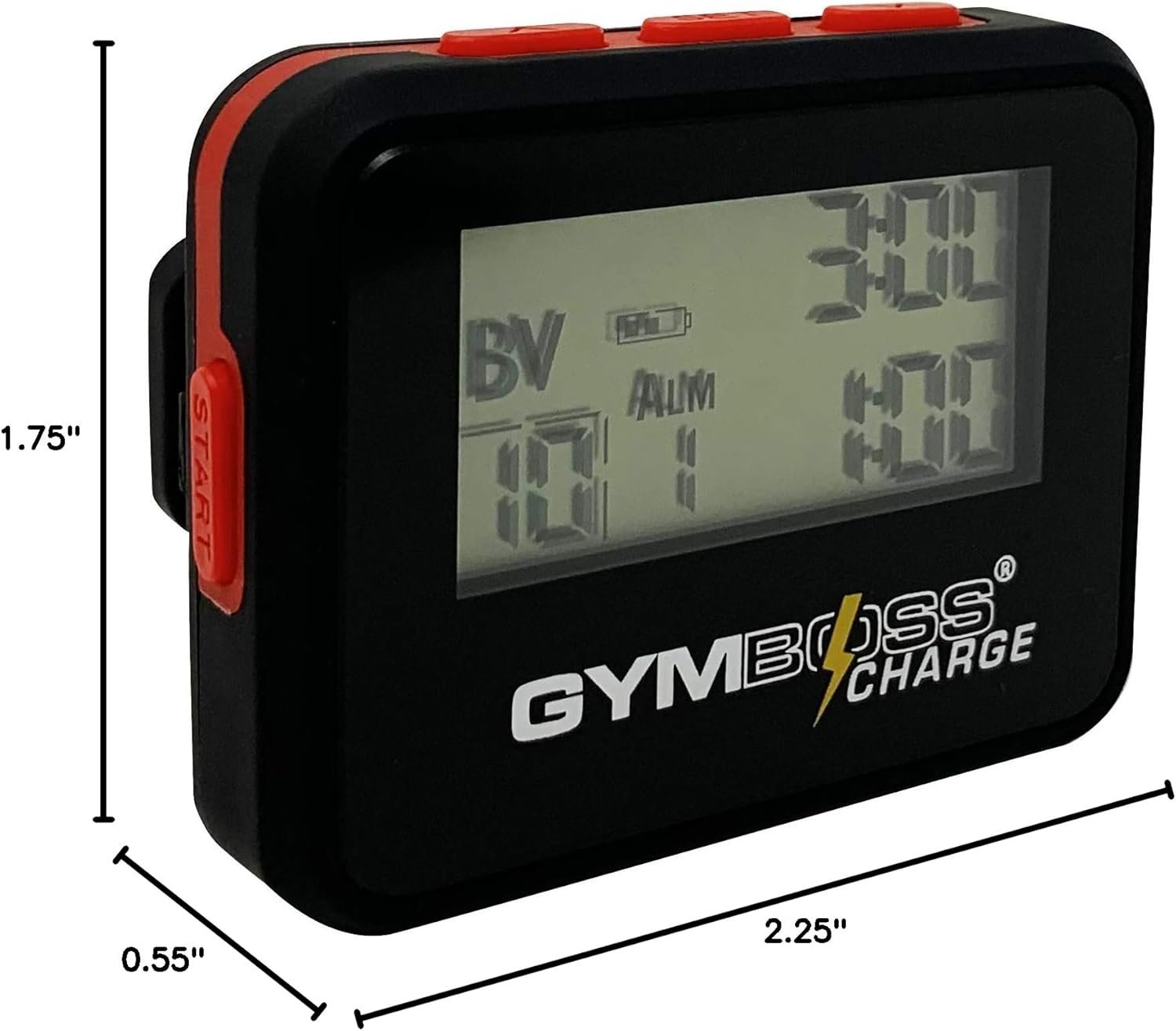 Gymboss Charge Interval Timer and Stopwatch - Image 8