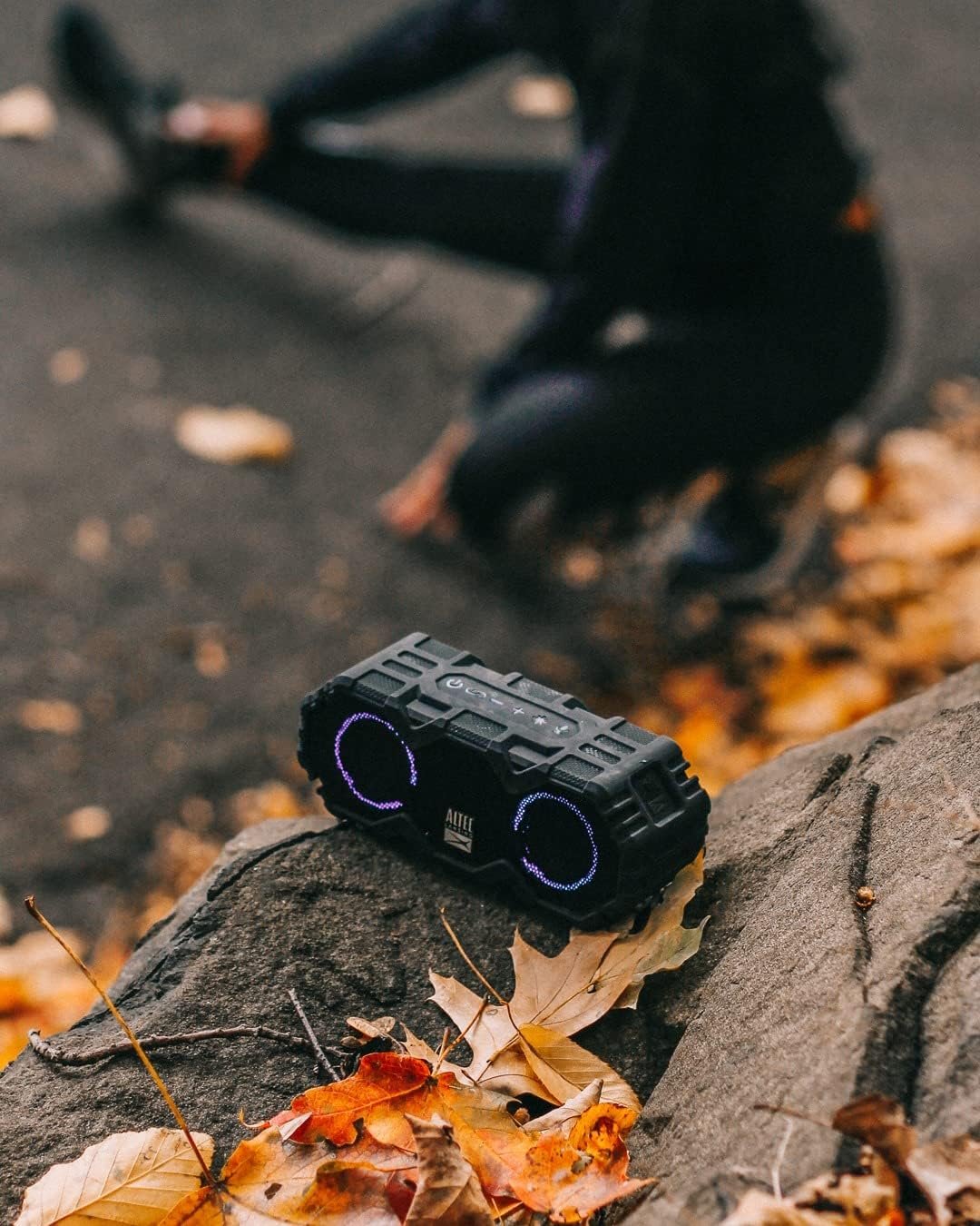 Altec Lansing LifeJacket Mini - Waterproof Bluetooth Speaker with Lights, Portable Wireless Speaker for Pool, Beach, Hiking, Sports, Camping, 16 Hour Playtime, Floats in Water - Image 8