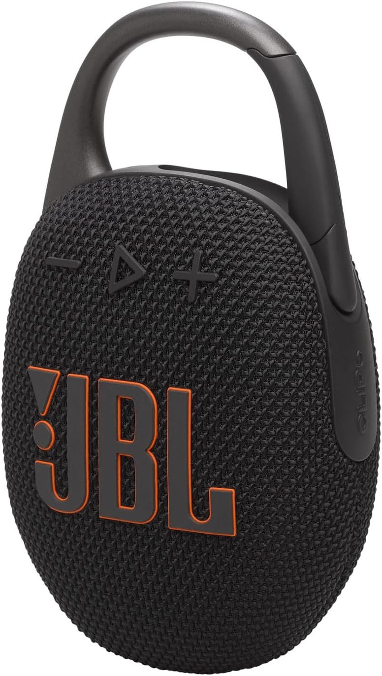 JBL Clip 5 Bluetooth Speaker and divvi! Protective Case - Black - Image 3