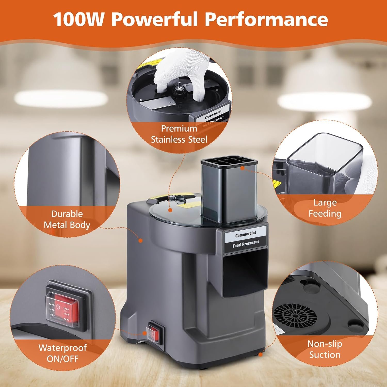 3 in 1 Electric Vegetable Chopper, Multifunctional Chopper Vegetable Cutter Slicer Dicer Machine Automatic Cutter for Onion Shredder Potato Slicer, Veggie Processor Home Use - Image 3