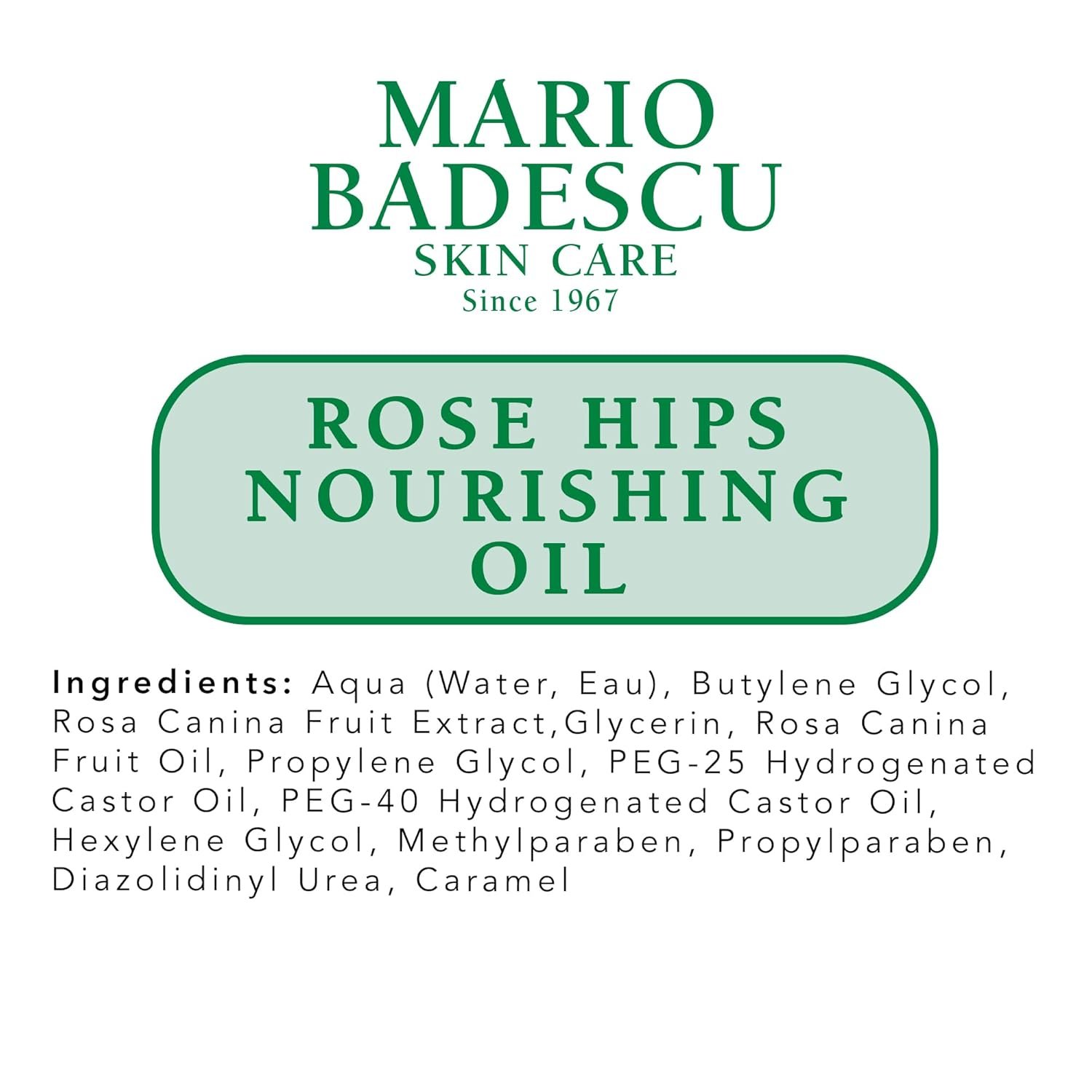 Mario Badescu Rose Hips Nourishing Oil for Combination, Dry and Sensitive Skin | Facial Oil that Moisturizes & Smoothes | Formulated with Rosehip Extract & Castor Oil| 1 FL OZ (Pack of 1) - Image 9