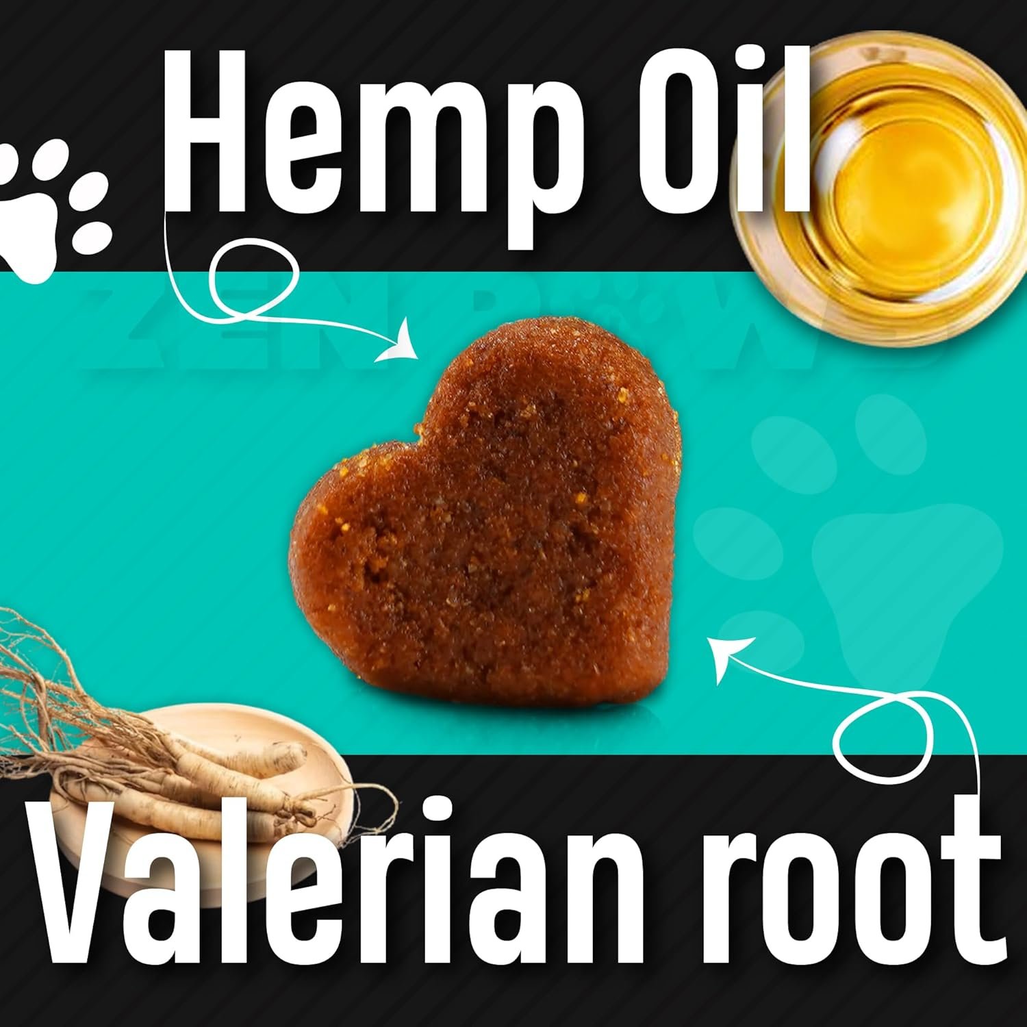 Hemp Calming Chews for Dogs with Anxiety and Stress - Dog Calming Treats - Dog Anxiety Relief - Storms, Barking, Separation - Valerian - Hemp Oil - Calming Treats for Dog - Image 8