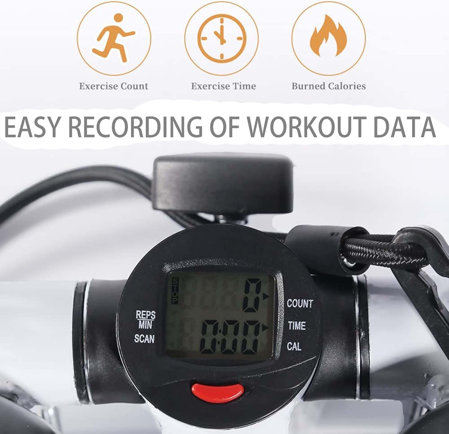 Steppers for Exercise at Home,Stair Stepper,Mini Steppers for Exercise at Home with Resistance Band,Stair Stepper for Home,Exercise Home Workout Equipment for Full Body Workout - Image 8