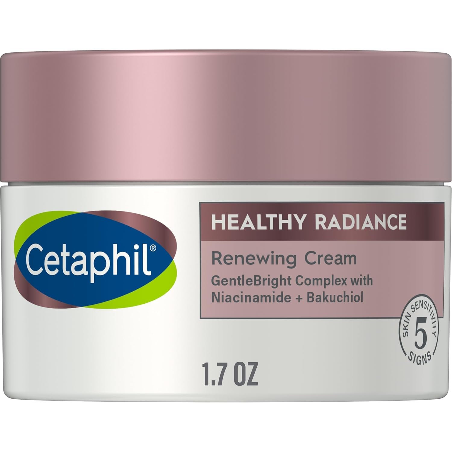 Cetaphil Face Cream, Healthy Radiance Renewing Cream, Visibly Reduces Look of Dark Spots, Brightening Lotion, Designed for Sensitive Skin, Hypoallergenic, Fragrance Free, 1.7oz - Image 2