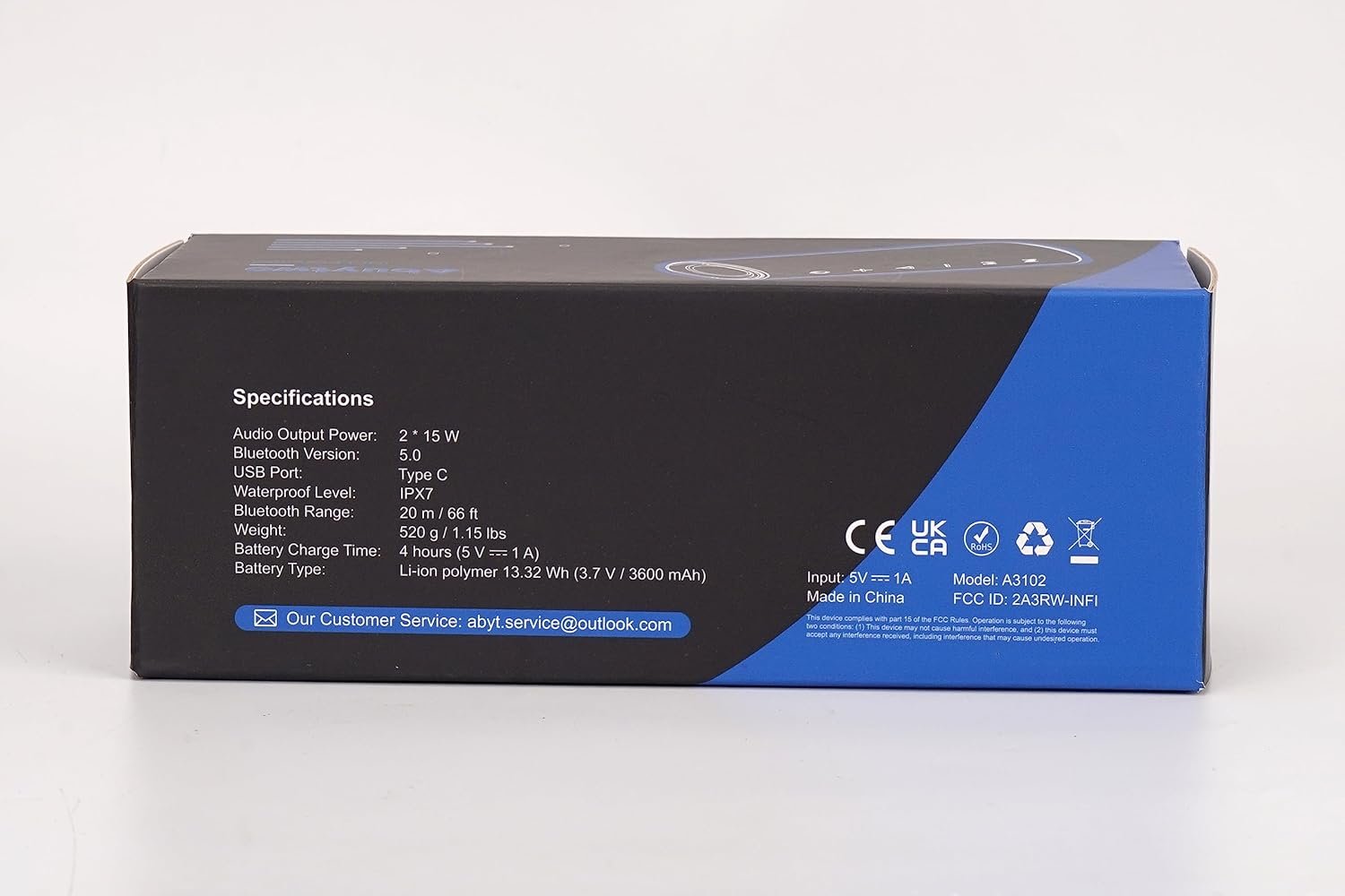 Bluetooth Speaker IPX7 Waterproof, Loud 30W HD Sound Wireless Speakers RGB LED Shower Speaker, Dual Pairing 24H Playtime Wireless Stereo Travel Speakers for Home Outdoor Kayak Beach (Blue) - Image 11