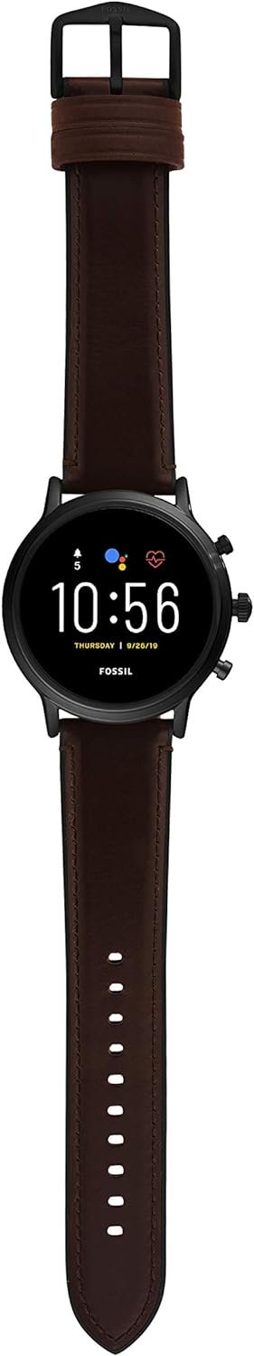 Fossil Gen 5 Carlyle Stainless Steel Touchscreen Smartwatch with Speaker, Heart Rate, GPS, Contactless Payments, and Smartphone Notifications - Image 5