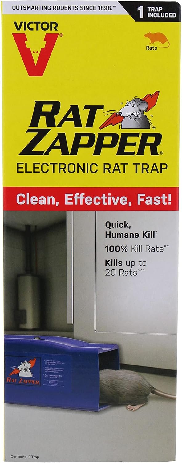 Classic RZC001-4 Indoor Electronic Mouse and Rat Trap - 1 Electric Trap - Image 9