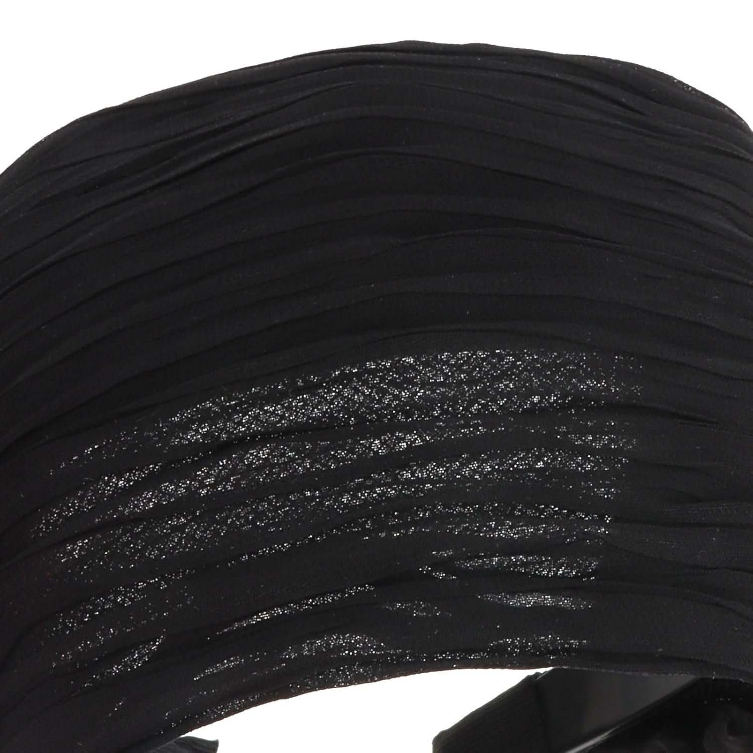 Black Wide Headband for Women, Boho Headbands Thick Headbands with Teeth, Large Head Bands for Women's Hair Turban Hairbands Hair Accessories for Women - Image 9