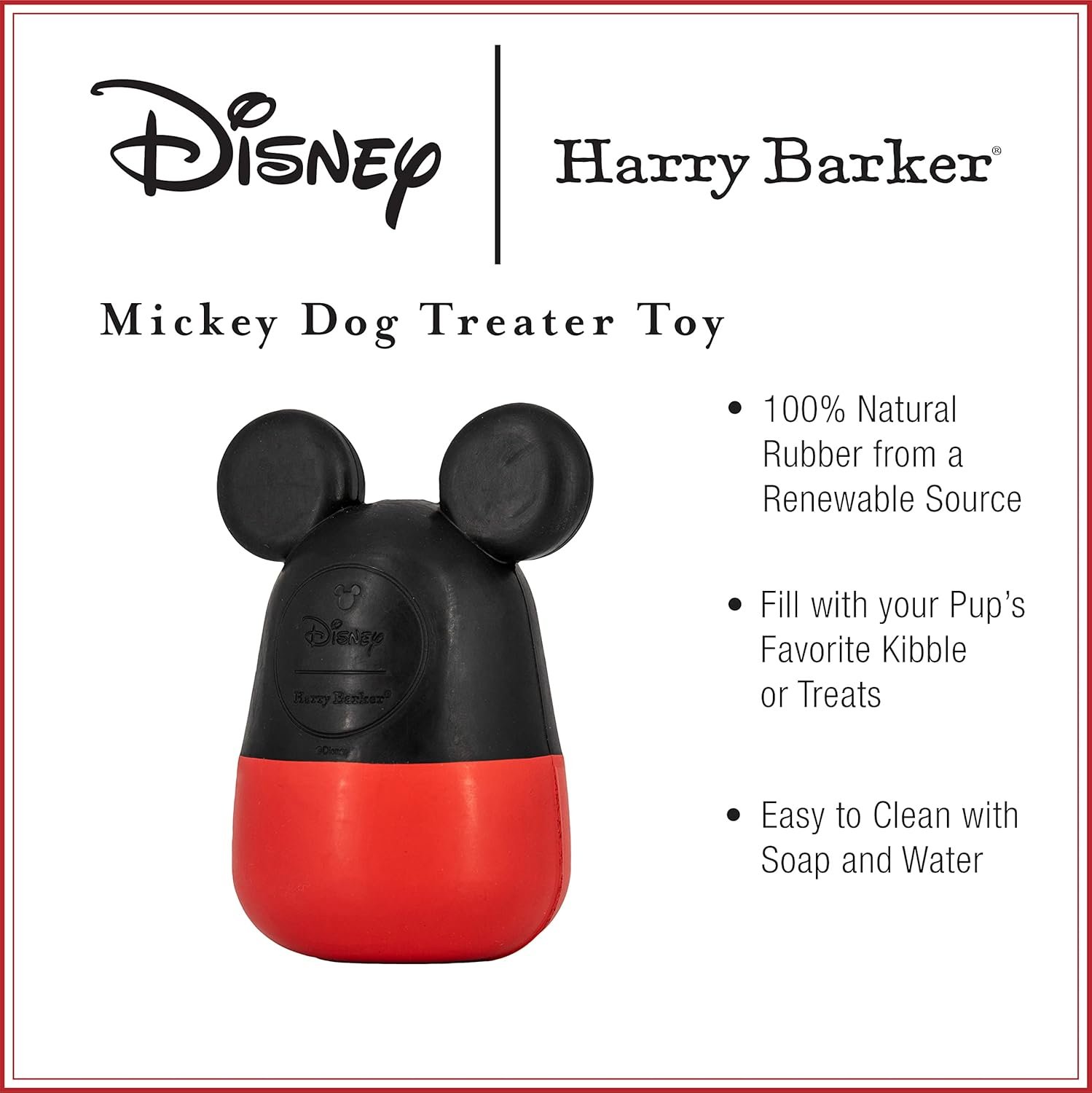Harry Barker Mickey Dog Toys, Dog Balls, Dog Treater - Image 3