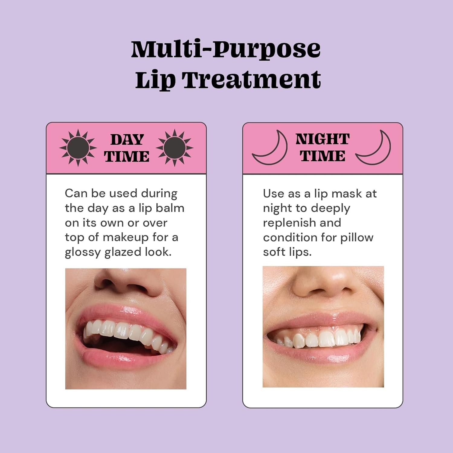 Glossmetics Vanilla Latte Lip Glaze - Overnight Lip Mask for Dry Lips. Fruit Butter Lip Mask, Hydrating and Moisturizing Lip Balm for Soft, Smooth Lips. Vanilla Latte, 10ml - Image 7