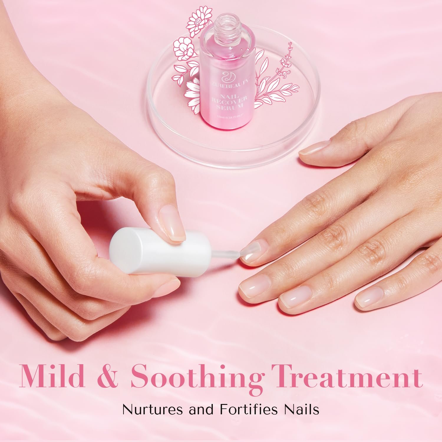 AZUREBEAUTY Nail Strengthener and Growth Building Nail Recover Serum, Repair Nail Growth Treatment for Thin and Damaged Nails - Image 7