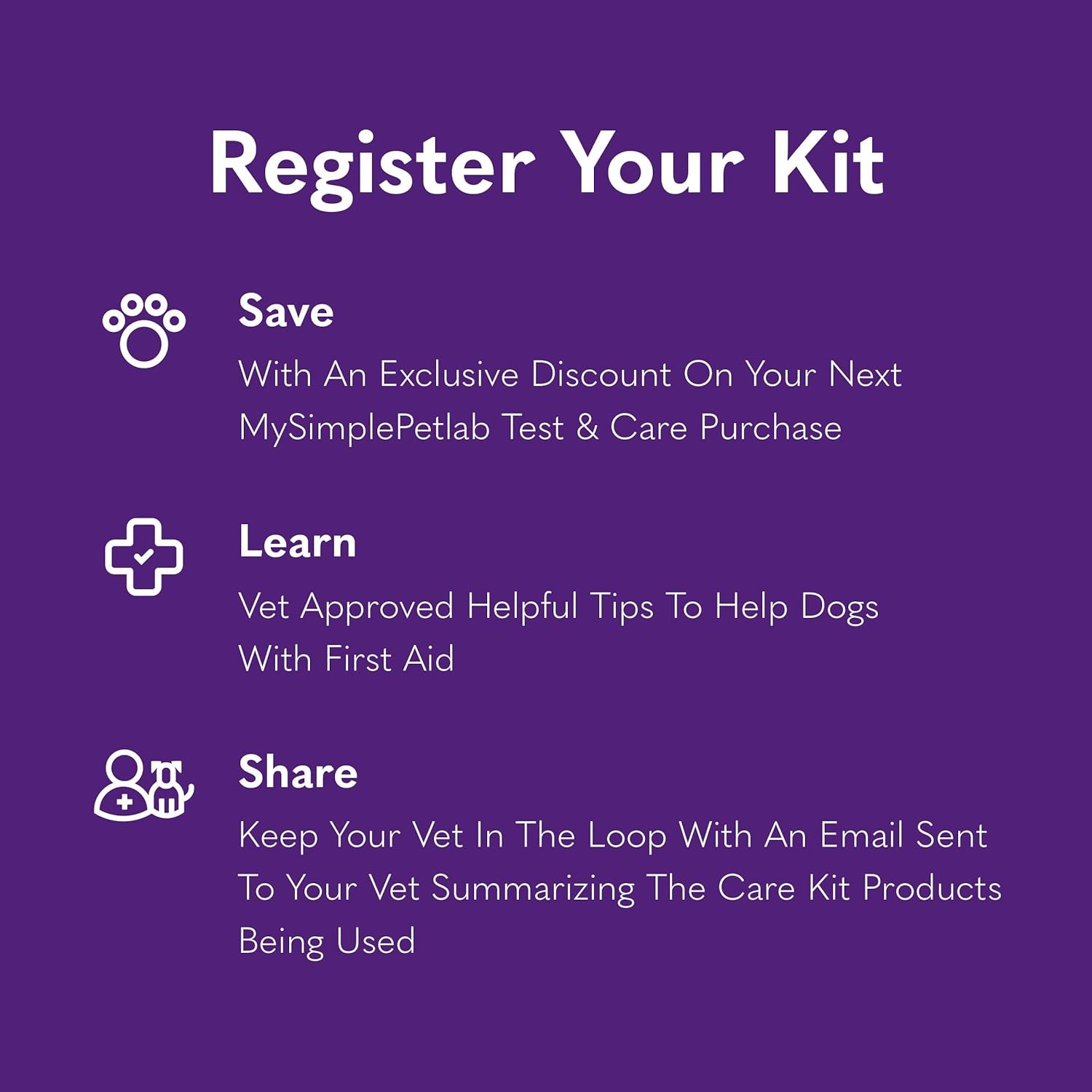 MySimplePetLab Dog First Aid Kit | First Aid Dog Travel Accessories | Dog Medical Kit | Dog Essentials Mini First Aid for Wounds, Cuts, or Minor Injuries - Image 9