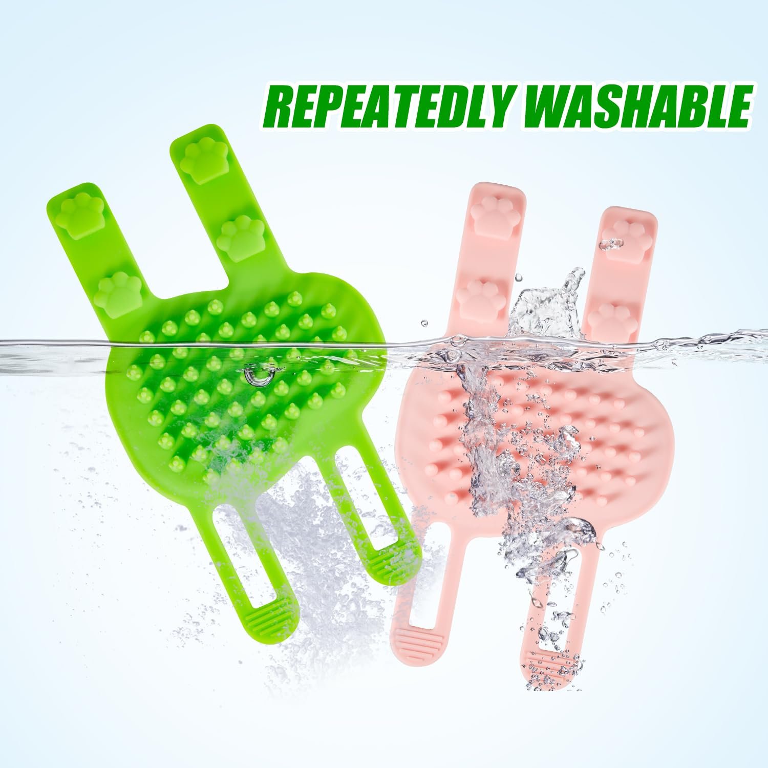 2pcs 2 in 1 Cat Self Groomer Brush, 2 Styles Cat Face Scratcher Corner Adjustable Silicone Cat Grooming Massage Shedding Brush Tickling Comb Pet Brush for Table Legs Climbing Frame - Image 4