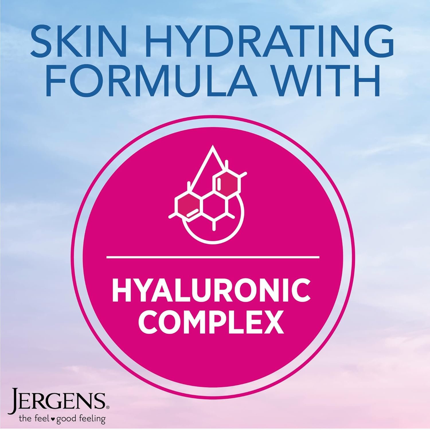 Jergens Whipped Moisturizing Cream, Body and Face Moisturizer for Dry Skin with Hyaluronic Complex, Breathable Non-Greasy Hydration, Dermatologist Tested, Paraben and Dye Free, 8 Ounce - Image 4