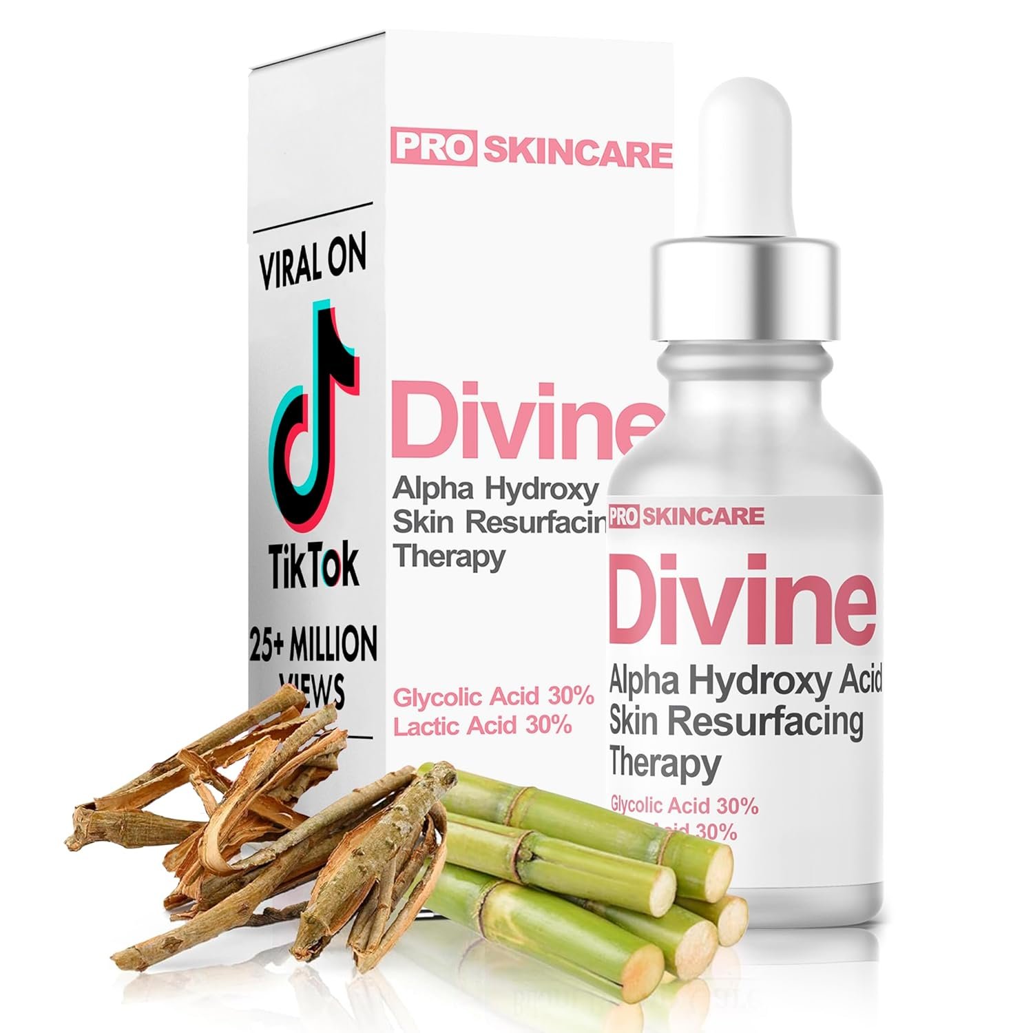 Glycolic Acid & Lactic Acid Peeling Solution - SKIN PERFECTING 60% AHA Liquid, Professional Grade Chemical Face Peel for Acne Scars, Collagen Boost, Wrinkles, Fine Lines - AHA - 1 fl oz - Image 10