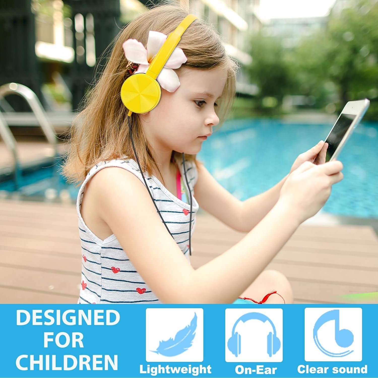 24 Pack Kids Classroom Headphones Bulk for School Students, Durable Wholesale Class Set Headphones for Kids Children Toddler Teen Boys Girls (8 Mixed Colors) - Image 4