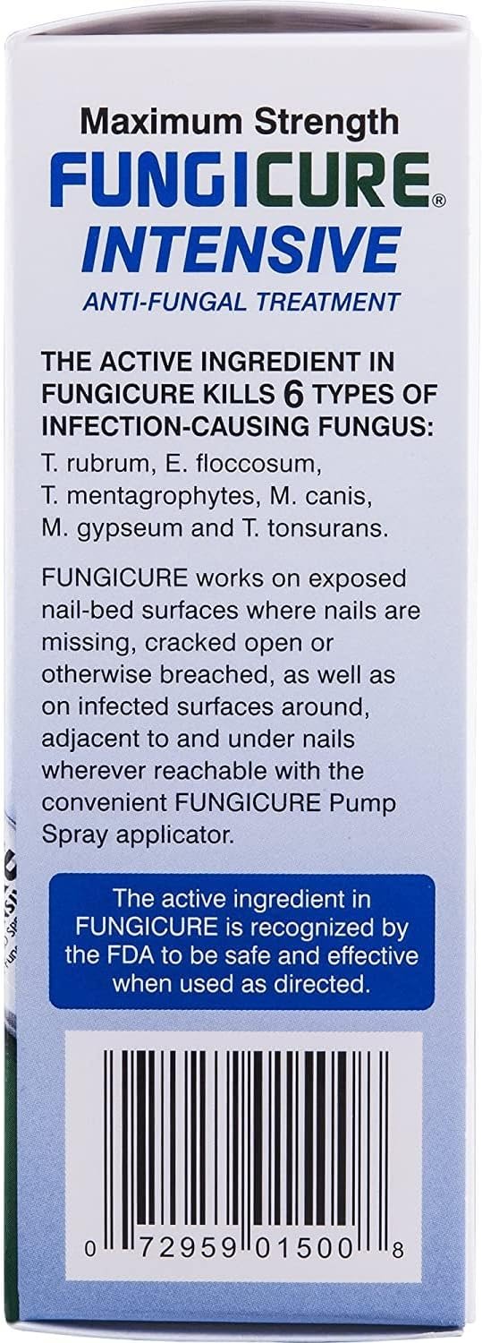 FUNGICURE Intensive Anti-Fungal Treatment Easy Pump Spray 2 oz (Pack of 3) - Image 5