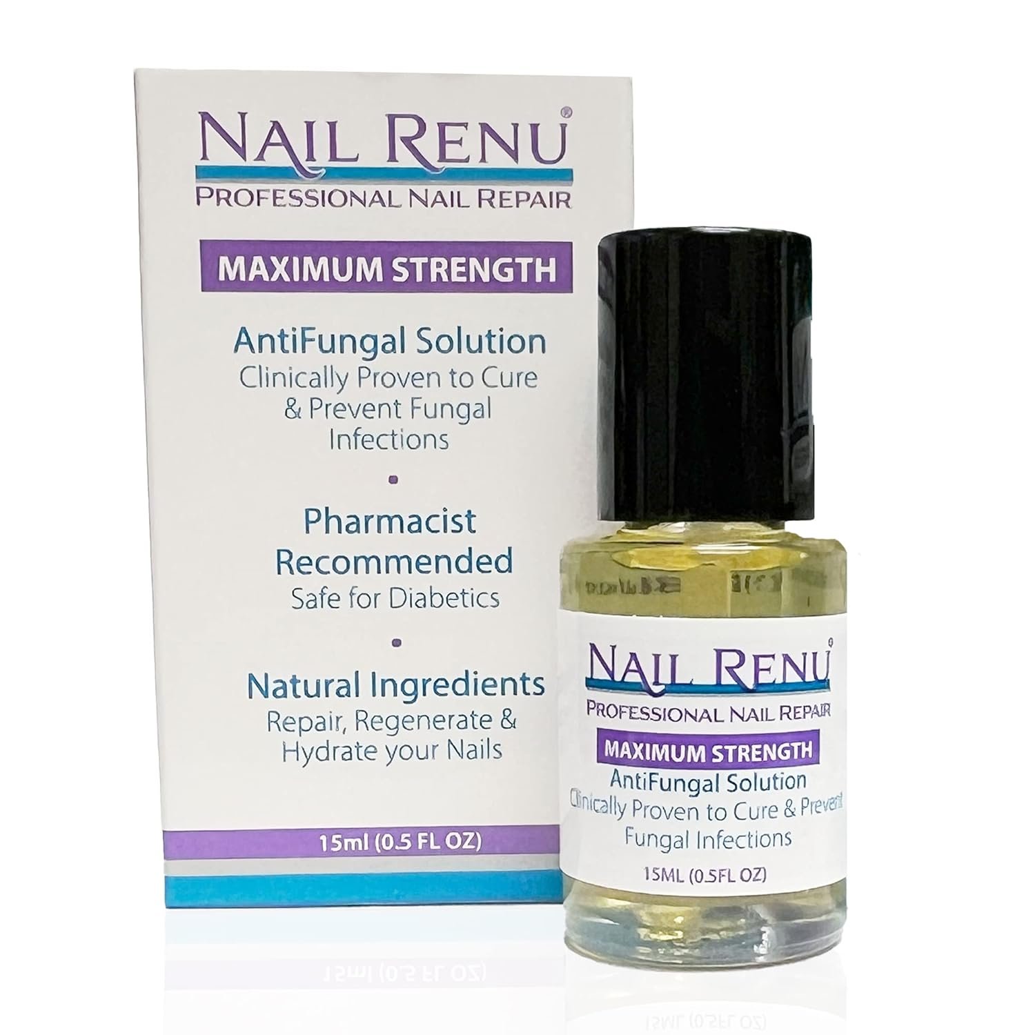 Toenail Fungus Treatment Extra Strength | Fast Acting Nail Repair for Damaged Nails | 1% Tolnaftate, Ceremide III, & Essential Oils Repair & Rejuvenate | Finger and Toe Nail Fungus Treatment - Image 2