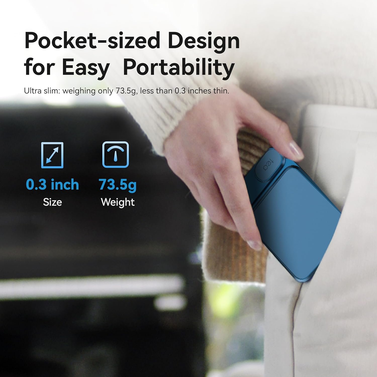 KHADAS Tea Portable Headphone Amplifier,DAC Magnetic Amplifier Bluetooth 5.0 HiFi Hi-Res USB DAC 32bit/384KHz, 1160mAh Battery ESS ES9281AC Pro Qualcomm QCC5125 LDAC/aptX HD, PCM, DSD, MQA(Grey) - Image 6