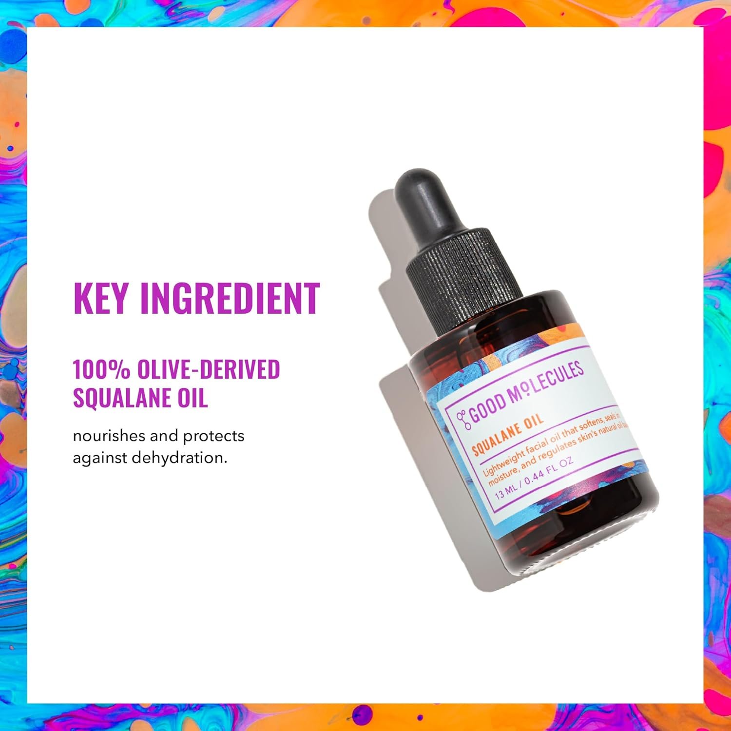 Good Molecules Squalane Oil - Moisturizer for Face, Skin, and Hair, Plumping, Firming, Anti-Aging - Skincare for Face to Hydrate and Calm the Skin - Image 4