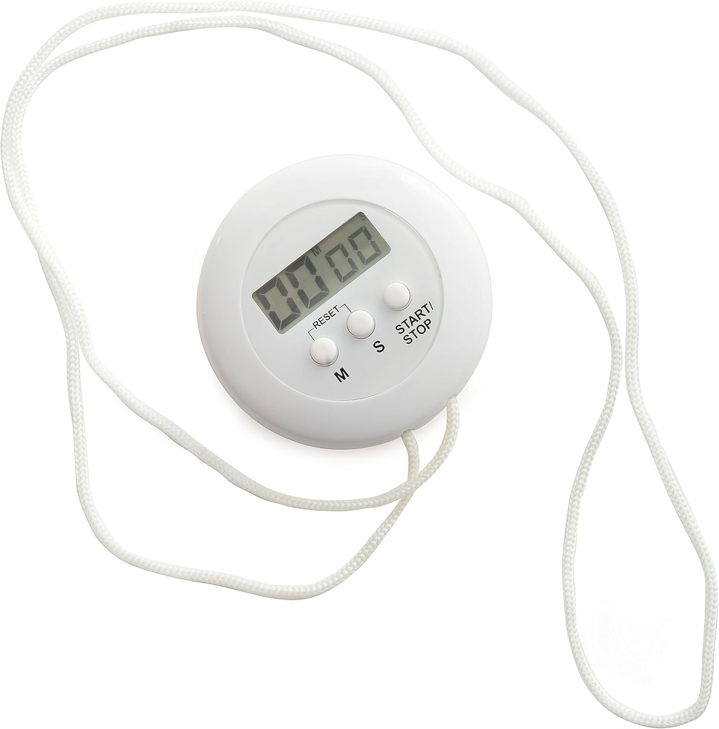 Norpro, White Digital Timer On A Rope, One Size - Image 2
