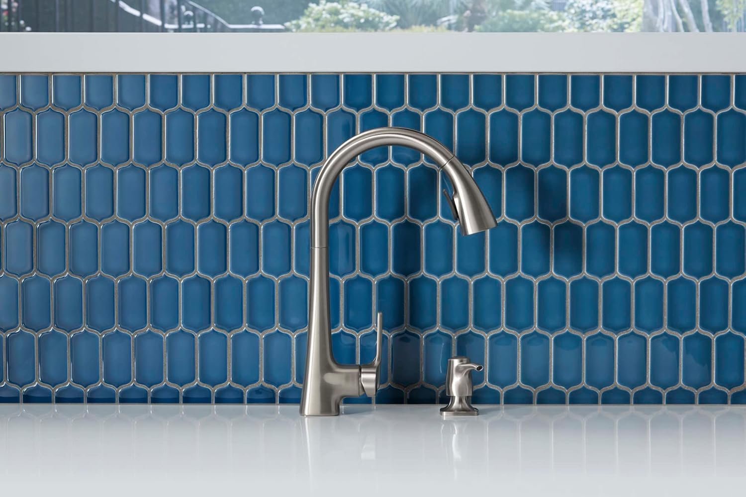 KOHLER R26281-SD-VS Maxton Touchless Pull-Down Kitchen Faucet with soap/Lotion Dispenser, Vibrant Stainless - Image 10