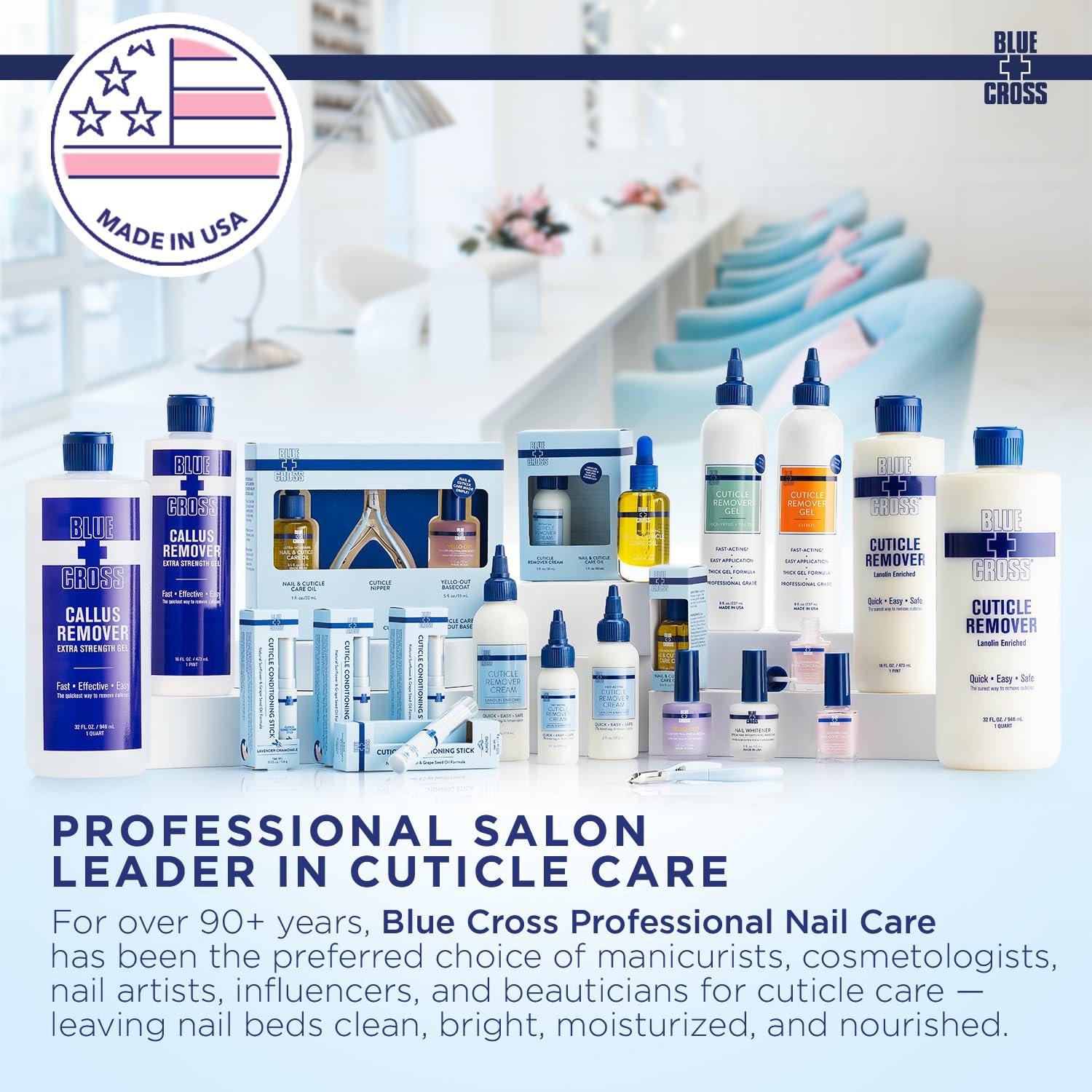 Blue Cross Professional Nail Care, Hydrating, Moisturizing, Strengthening Cuticle Remover + Softener Gel in Eucalyptus/Tea Tree with 6mm Jaw Cuticle Nippers, 2 Pack - Image 9