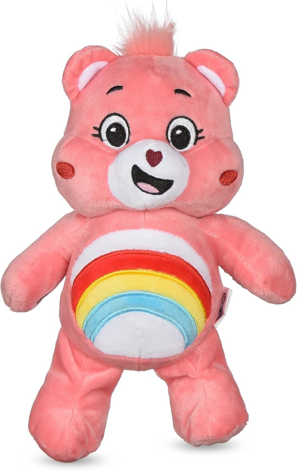 Care Bear for Pets Pet Plush Squeaky Toy Cheer Bear, 9” with Squeaker Inside and Crinkle Ears | Cheer Bear for Dogs Squeaky Plush Toy | Collectible Dog Toys (FF19786) - Image 2
