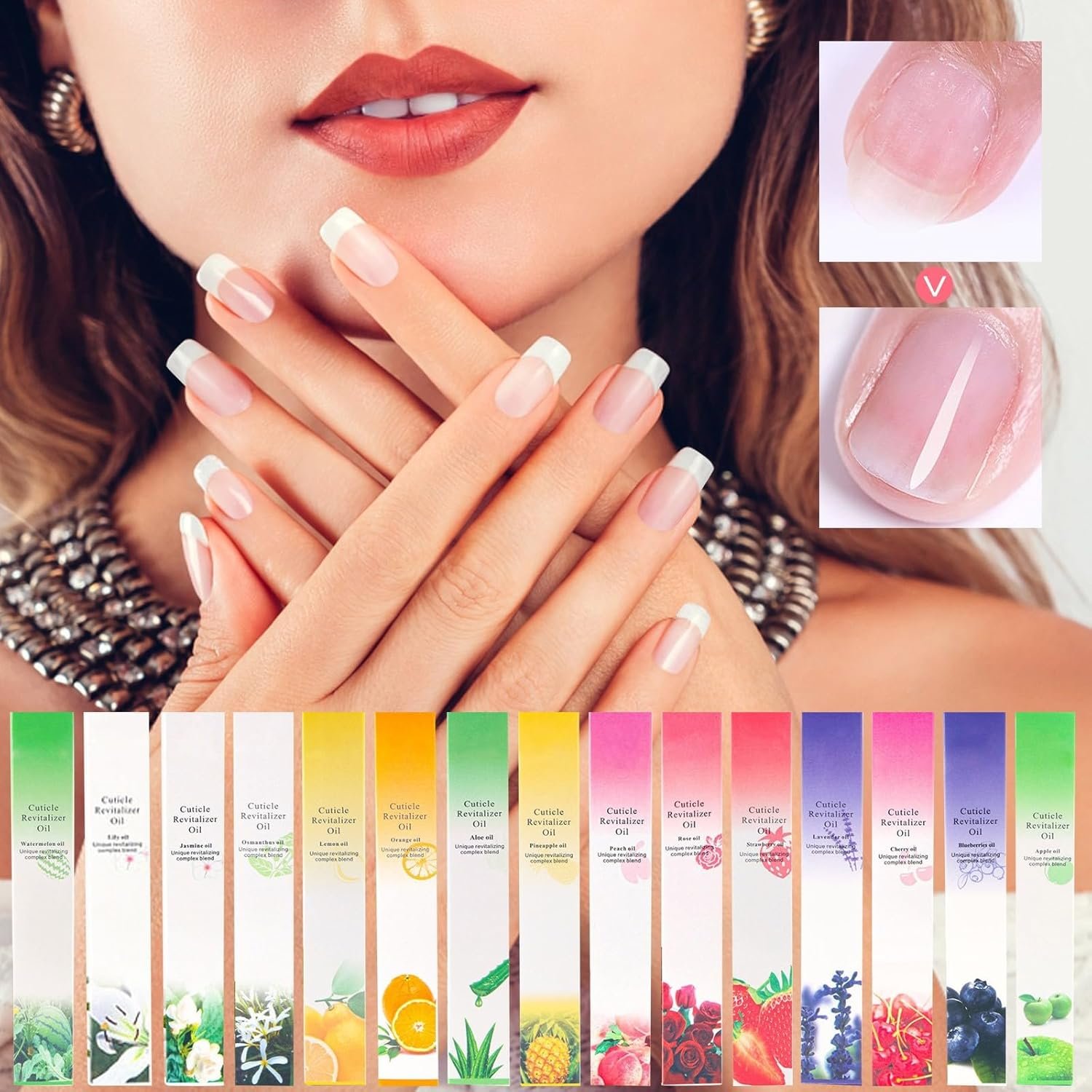 Cuticle Oil for Nails,Nail Nutritional Oil Pen Liquid,Cuticle Oil Pen Bulk, Cuticle Oil Brush Pen,Nail Moisturizer,Nail Growth Treatment, Cuticle Softener for Nails, Scented Cuticle Oil 2ML (G) - Image 8