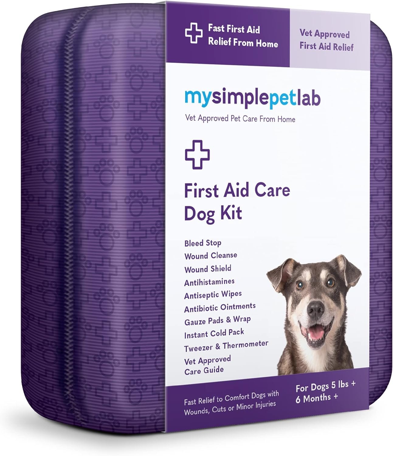 MySimplePetLab Dog First Aid Kit | First Aid Dog Travel Accessories | Dog Medical Kit | Dog Essentials Mini First Aid for Wounds, Cuts, or Minor Injuries - Image 3