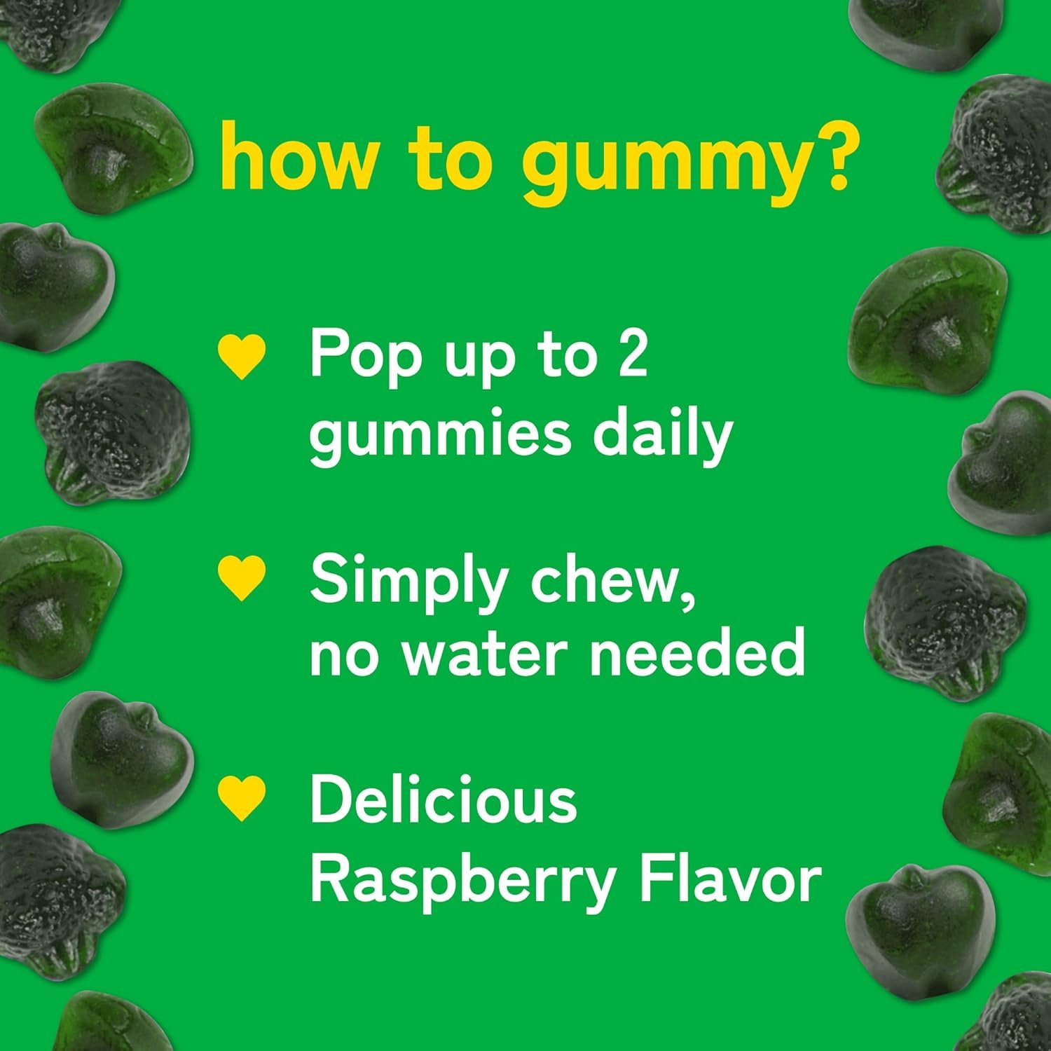Daily Super Greens Gummies to Boost Energy | with Moringa, Spirulina, Chlorella, Veggies & More | Includes 8 Blends | for Women and Men | Vegan, Non-GMO Supplement | 60 Count - Image 8