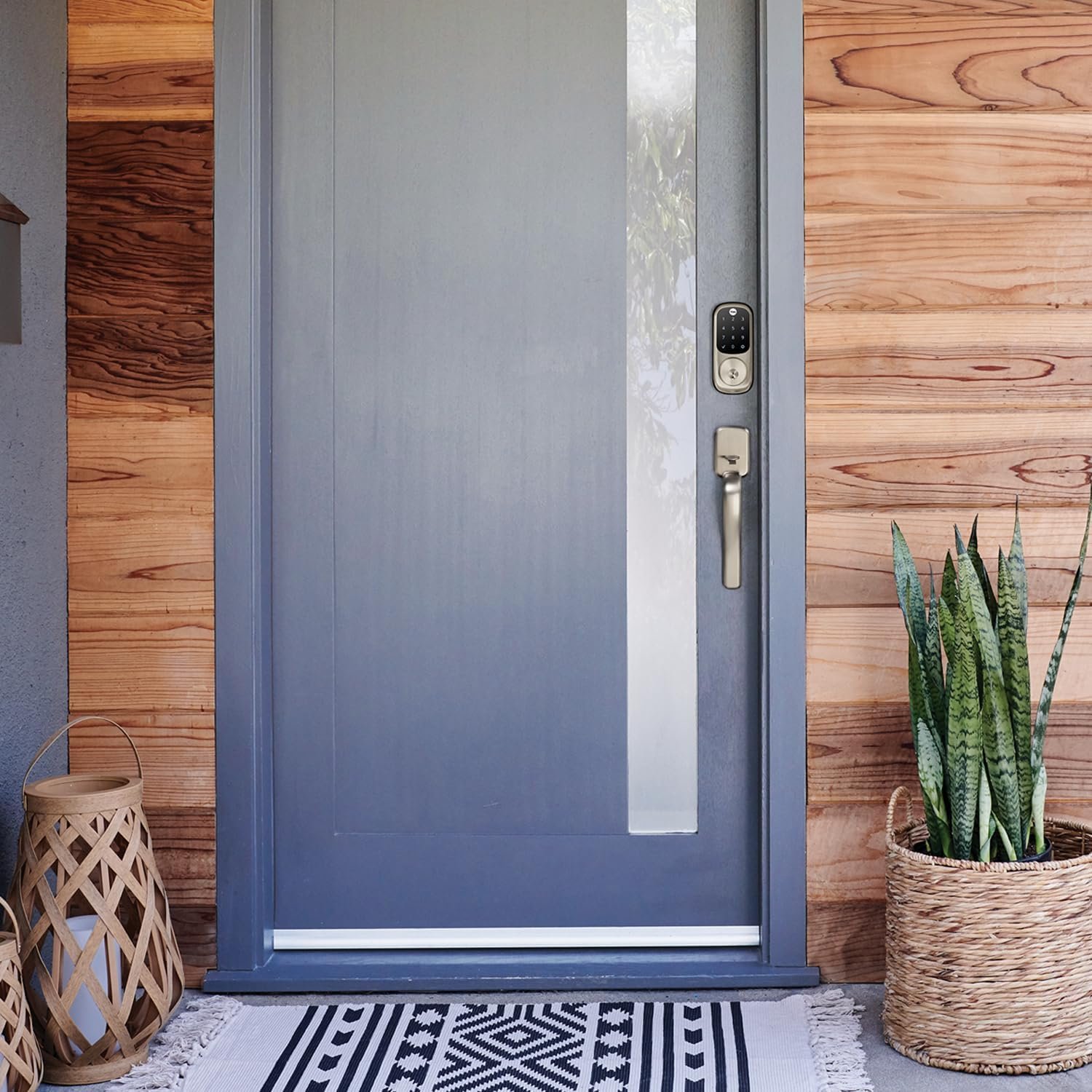 Yale Security Deadbolt Lock SL with Z-Wave, Satin Nickel Keyless Entry Door Lock with Electronic Touchscreen Keypad for Code, YRD256-ZW2-619 - Image 4