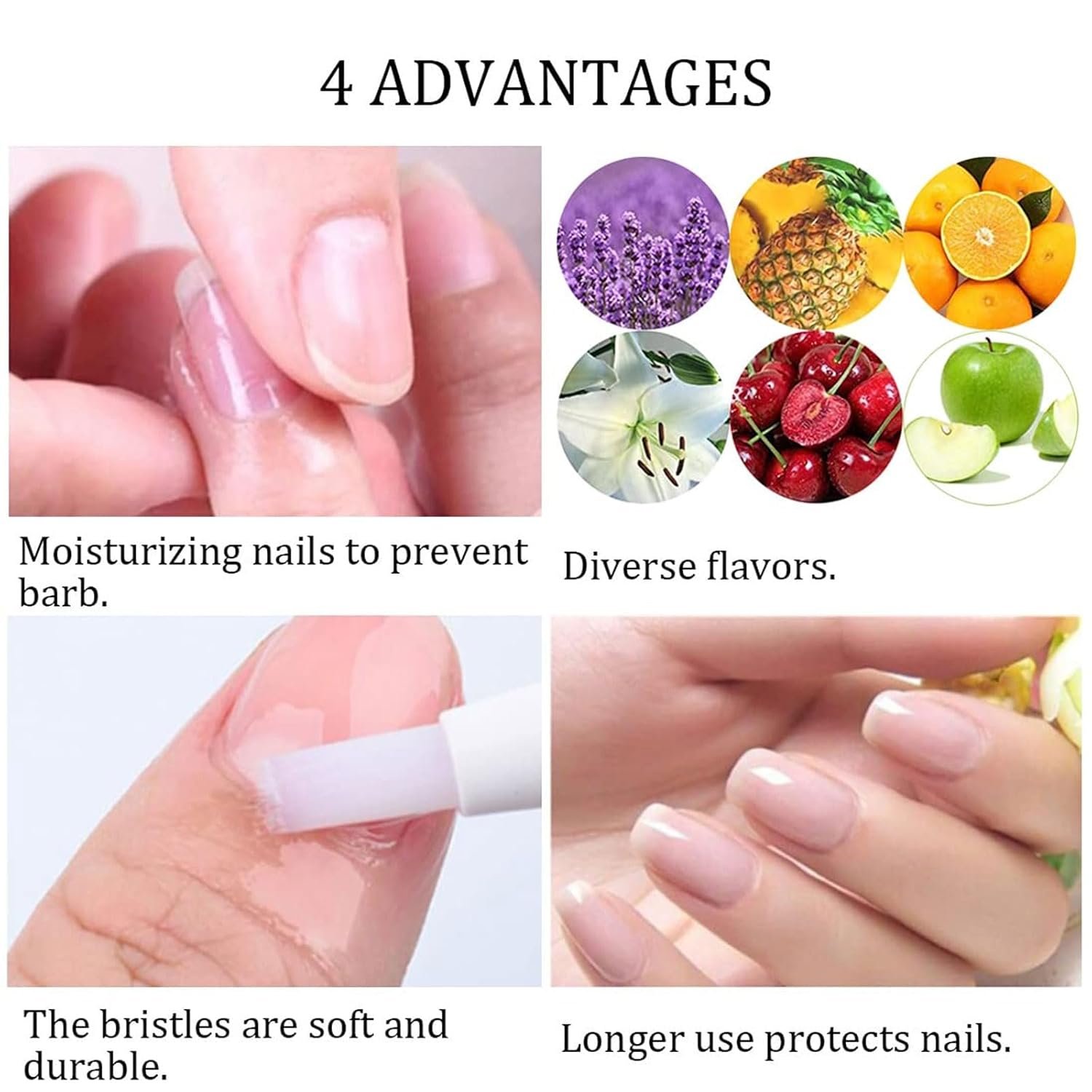 Cuticle Oil for Nails,Nail Nutritional Oil Pen Liquid,Cuticle Oil Pen Bulk, Cuticle Oil Brush Pen,Nail Moisturizer,Nail Growth Treatment, Cuticle Softener for Nails, Scented Cuticle Oil 2ML (G) - Image 6